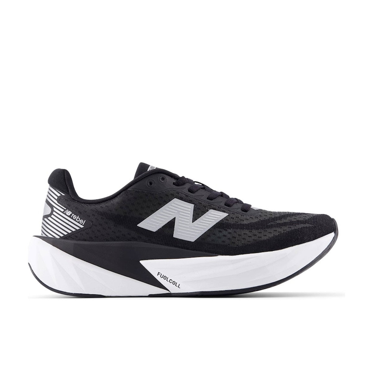 New Balance FuelCell Rebel v5 Black White Silver Womens