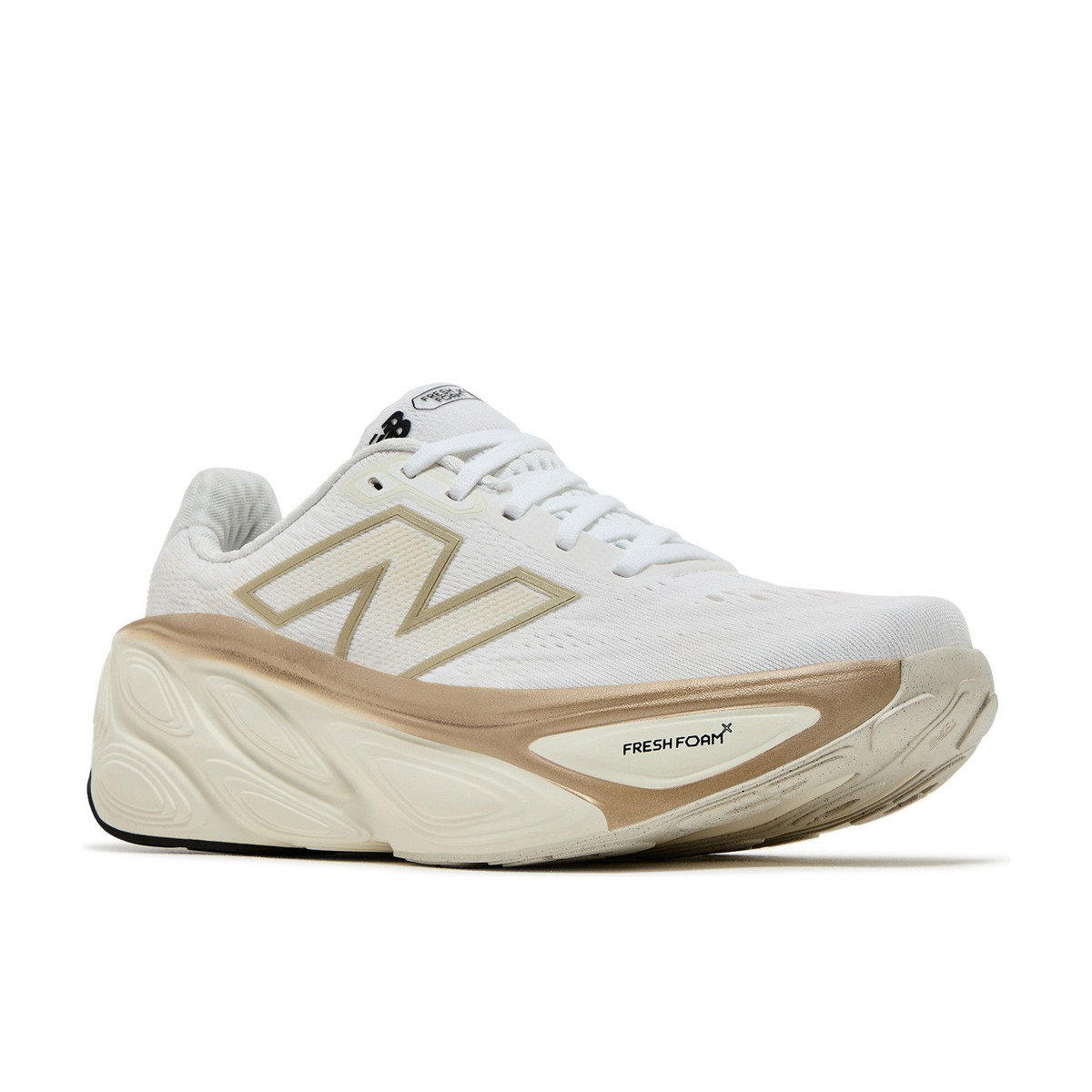 New Balance Fresh Foam X More v5 Sea Salt Light Metallic Womens