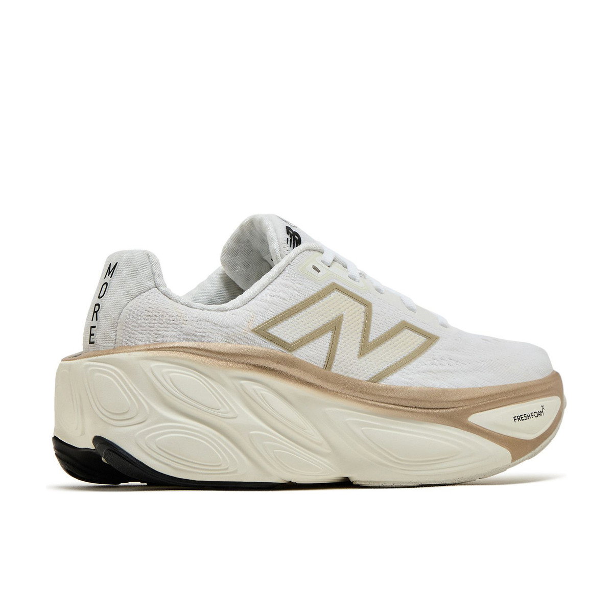 New Balance Fresh Foam X More v5 Sea Salt Light Metallic Womens