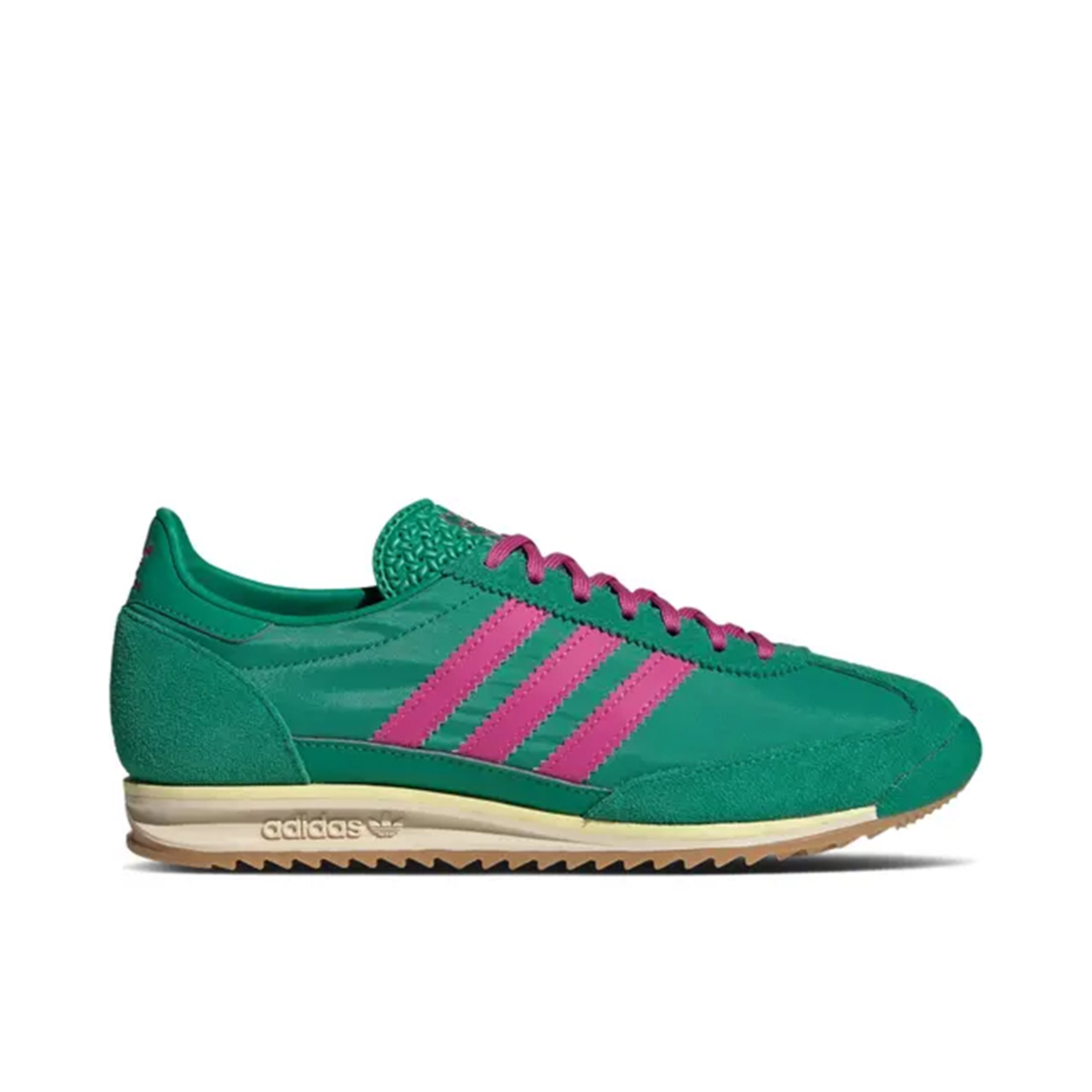 Adidas SL 72 OG Semi Court Green Semi Lucid Fuchsia Womens