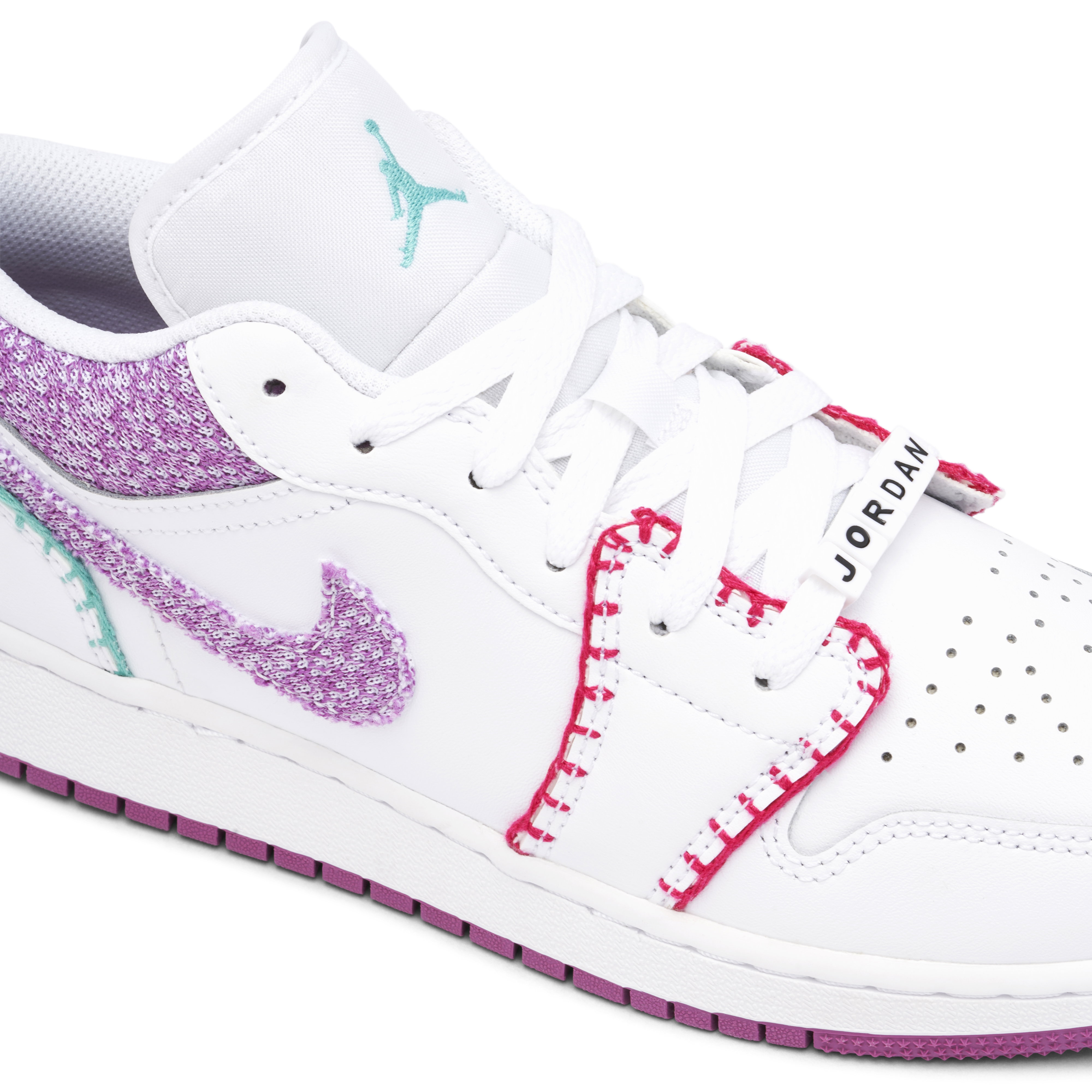 Air Jordan 1 Low SE Knit GS | DM9037-100 | Laced