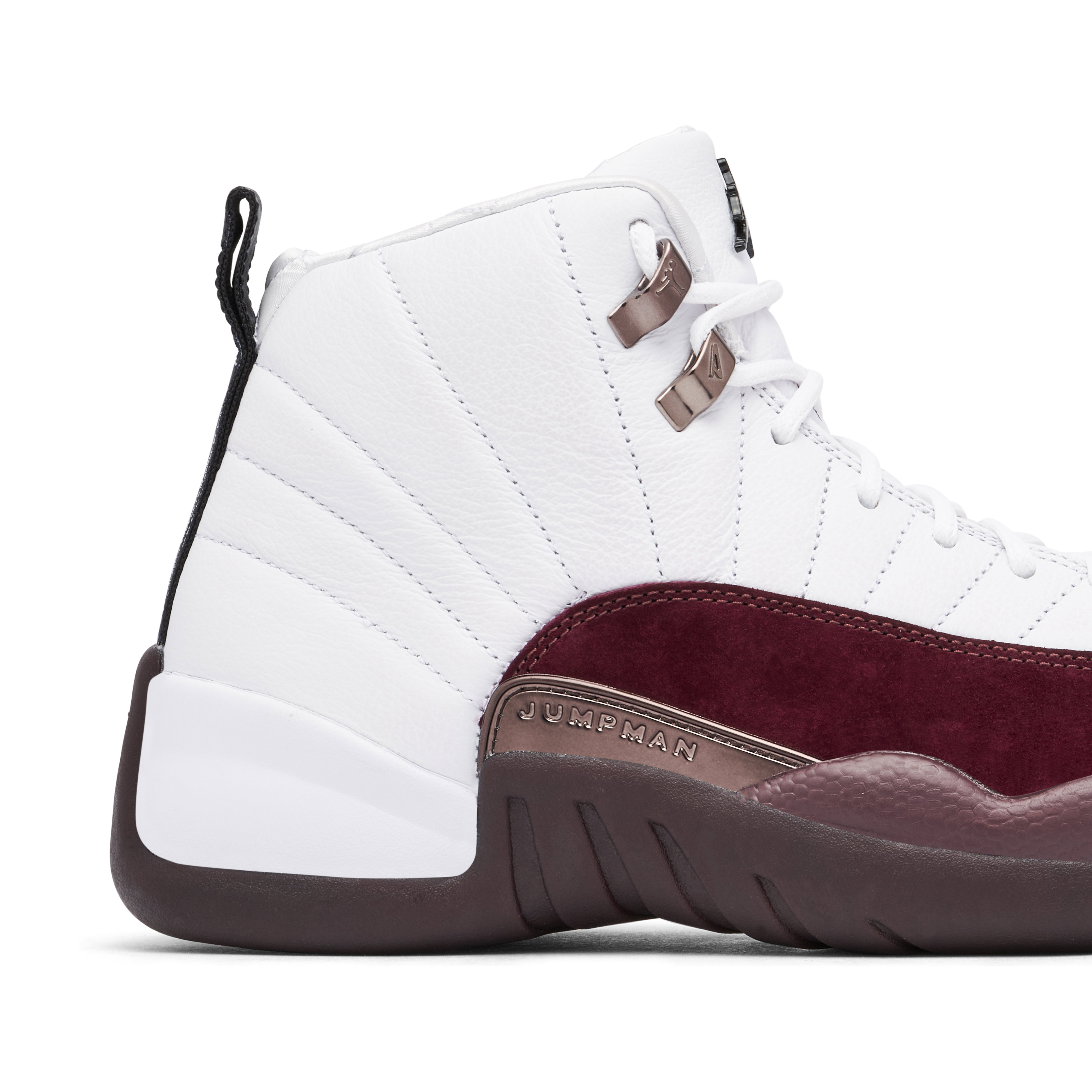 Air Jordan 12 x A Ma Maniere White Burgundy Crush | DV6989-100 | Laced
