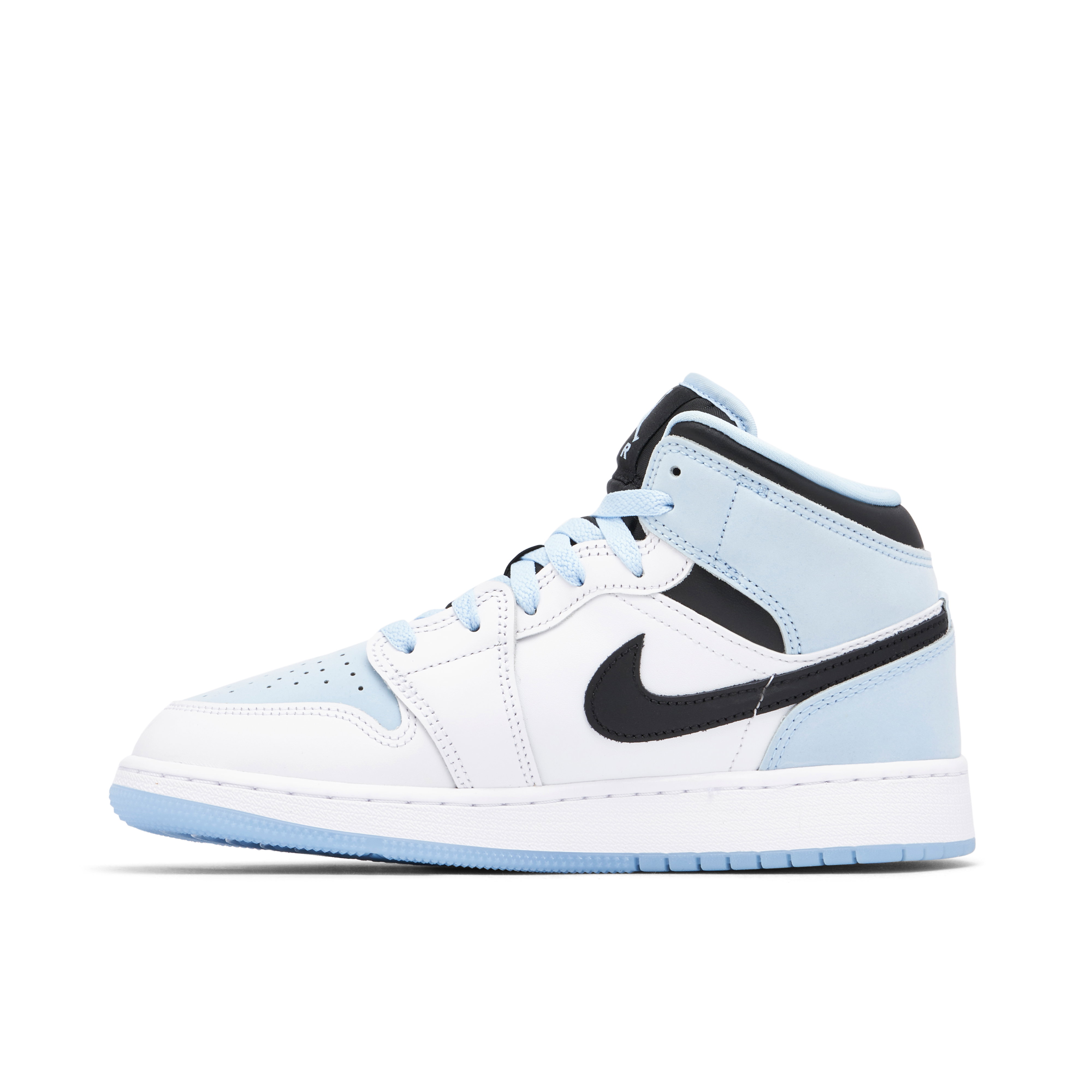 Air Jordan 1 Mid SE White Ice Blue GS | DV1337-104 | Laced