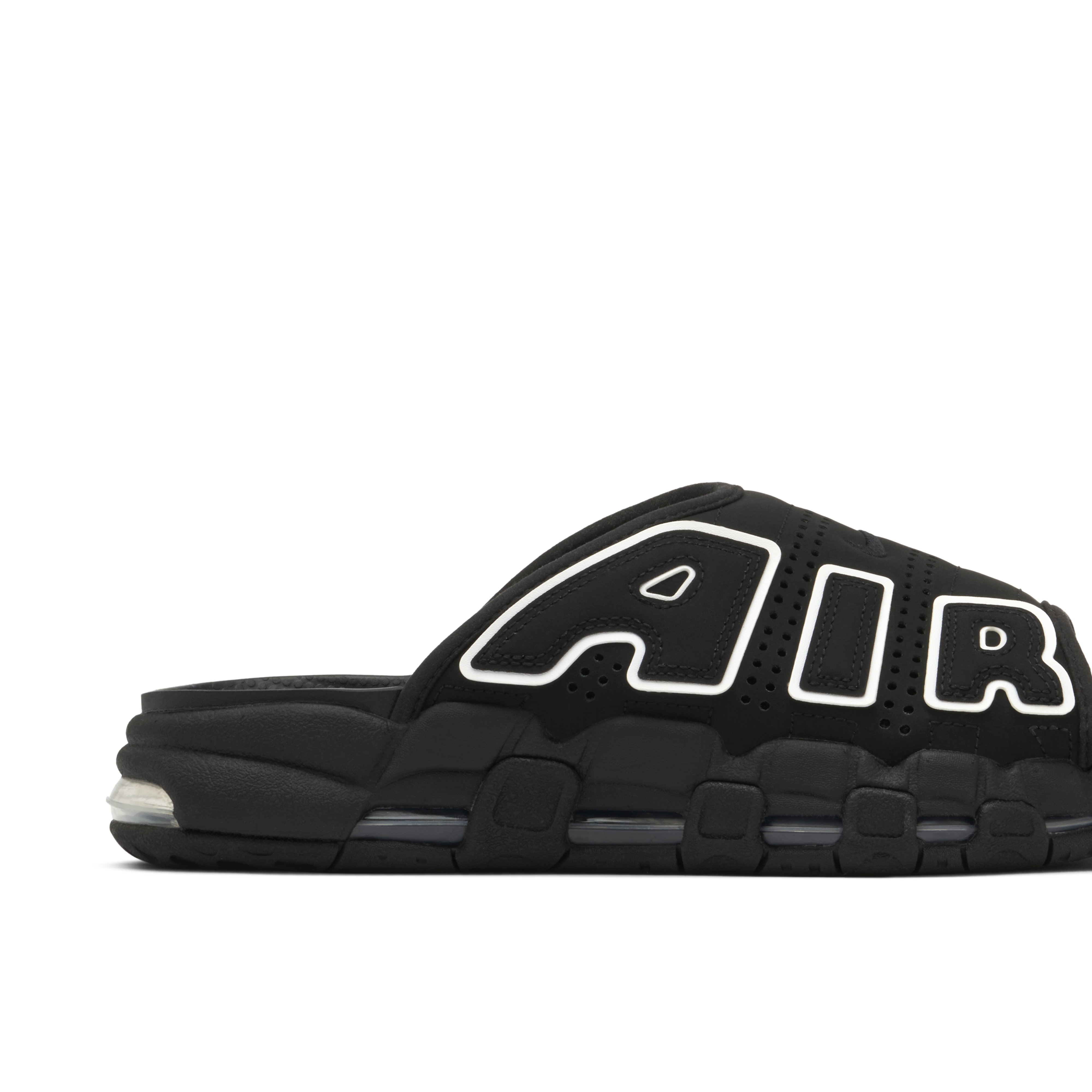 Nike Air More Uptempo Slide OG Black White | DV2137-001/DV2132-001
