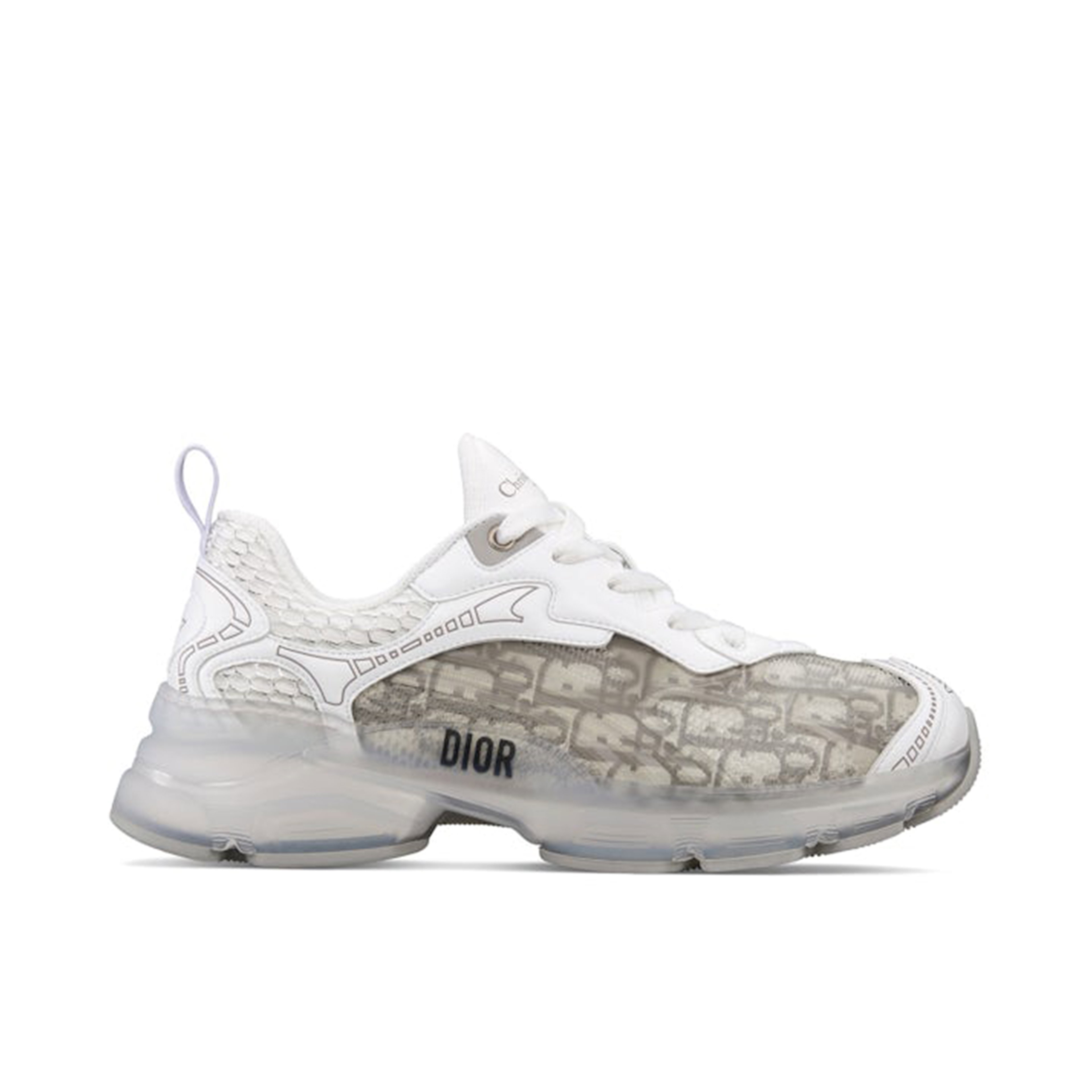 Dior Vibe White Gray Dior Oblique Womens