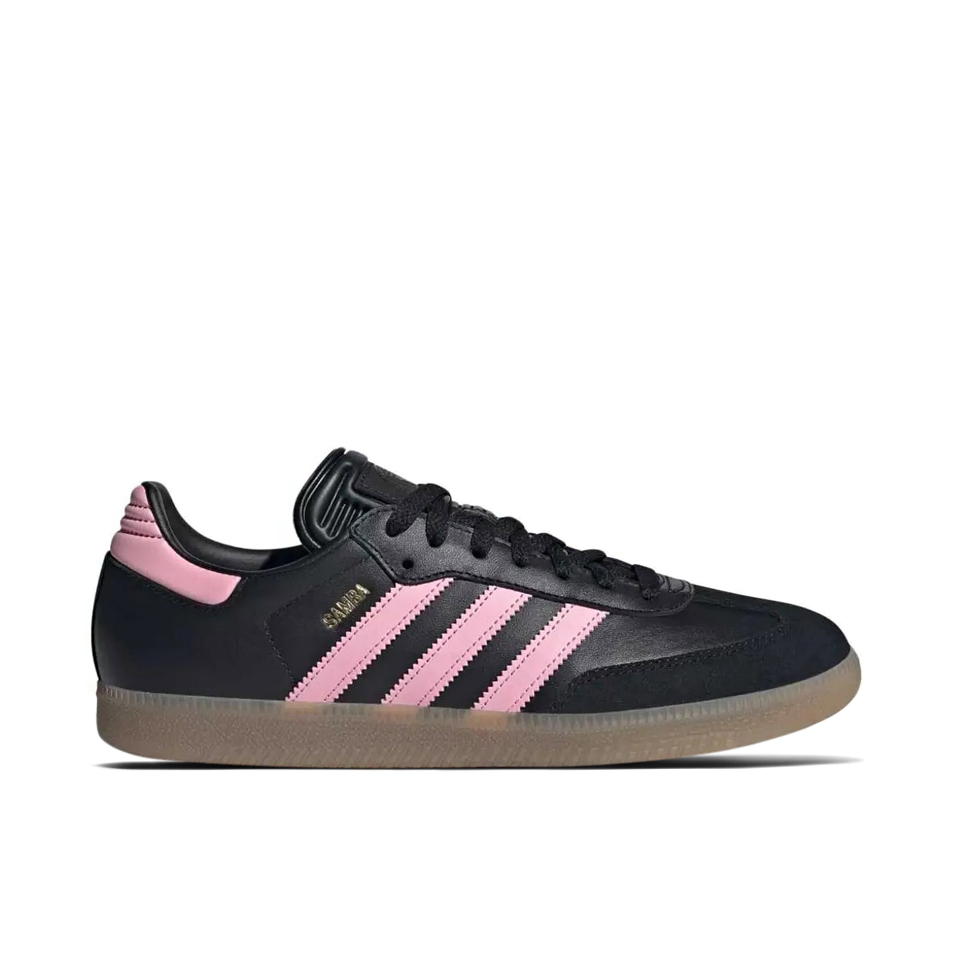 Inter Miami CF × adidas Originals Samba adidas Samba Indoor Boots x Inter Miami CF Black Pink | IH8157 | Laced