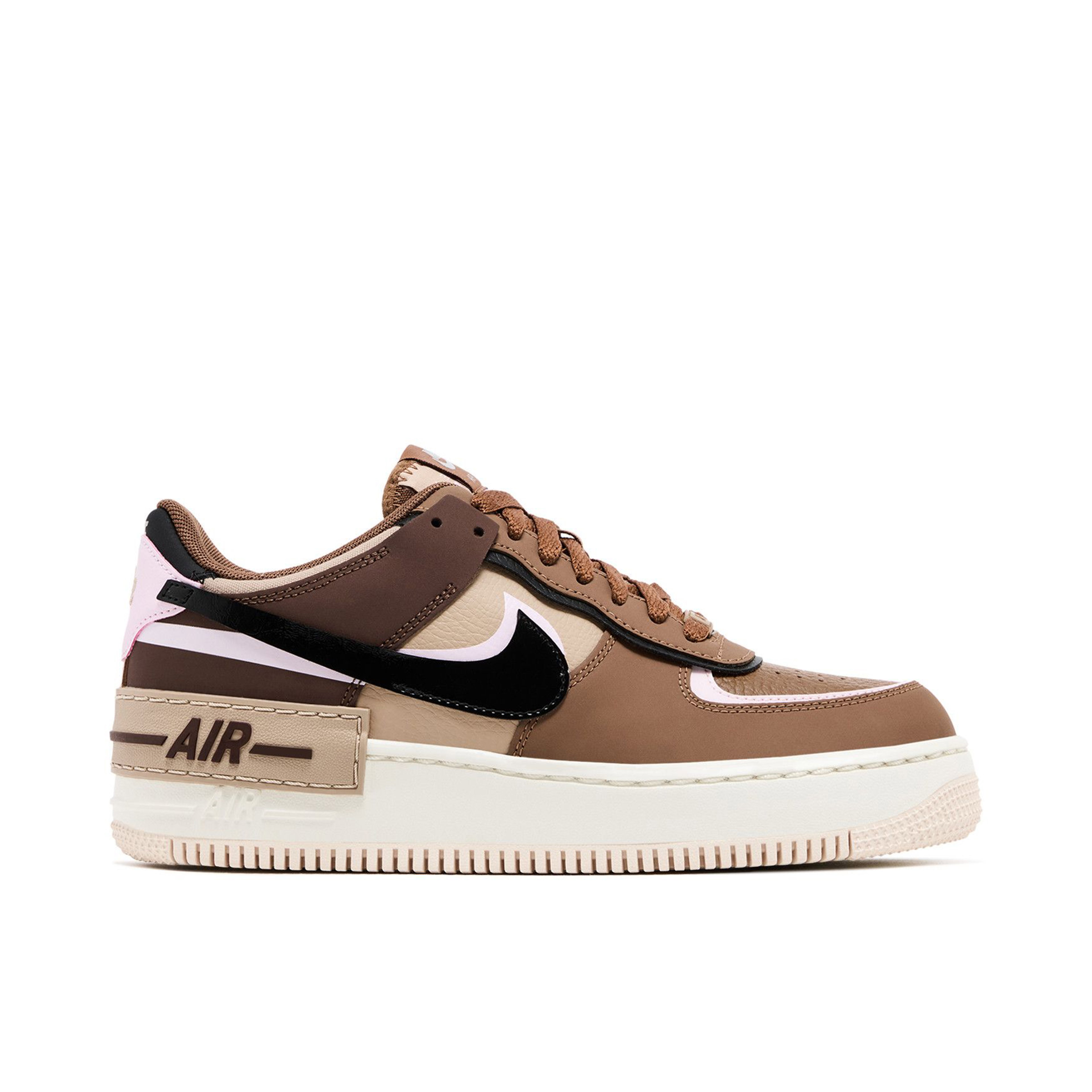 Nike Air Force 1 Low Shadow Light British Tan Pink Foam Womens