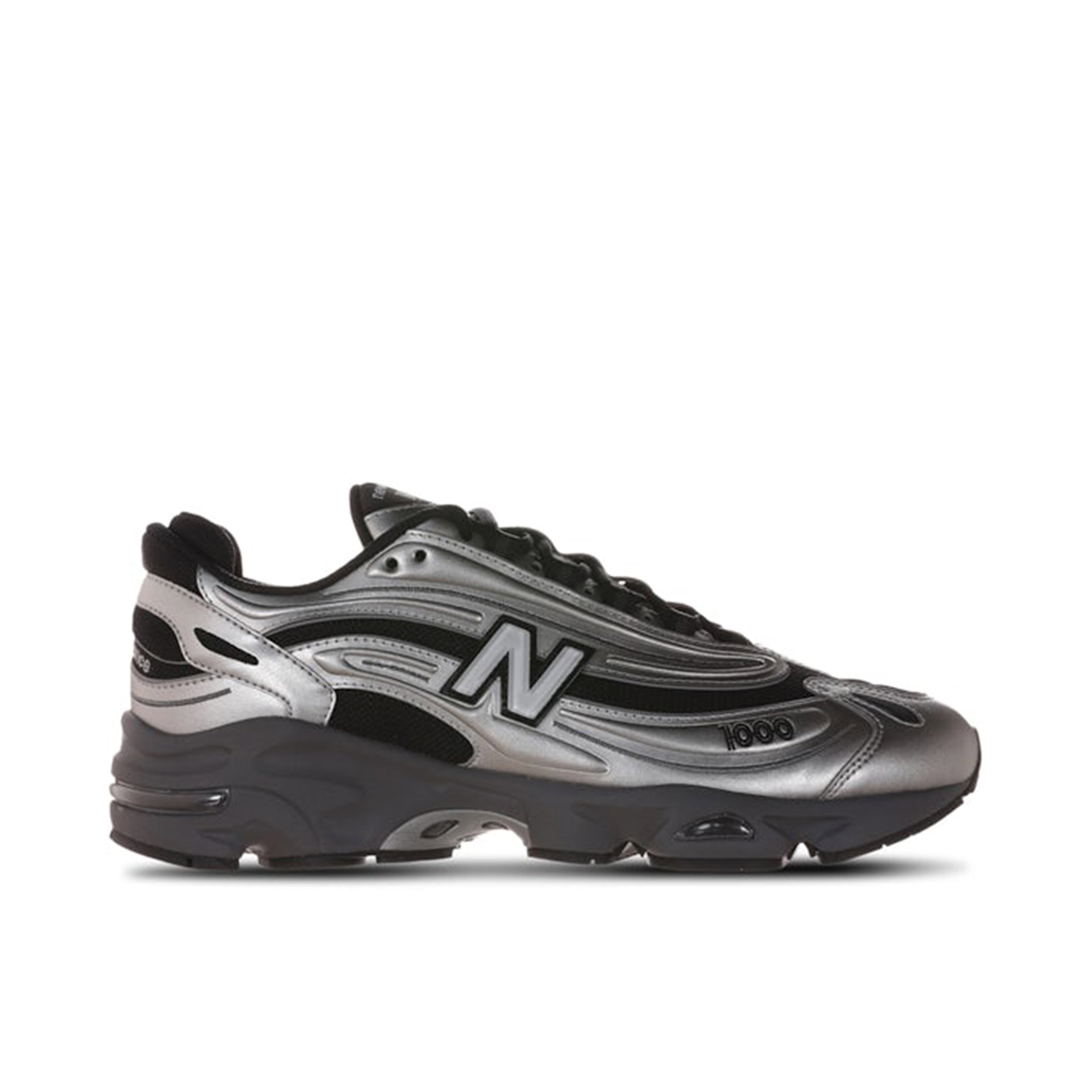 New Balance 1000 Black Silver Metallic