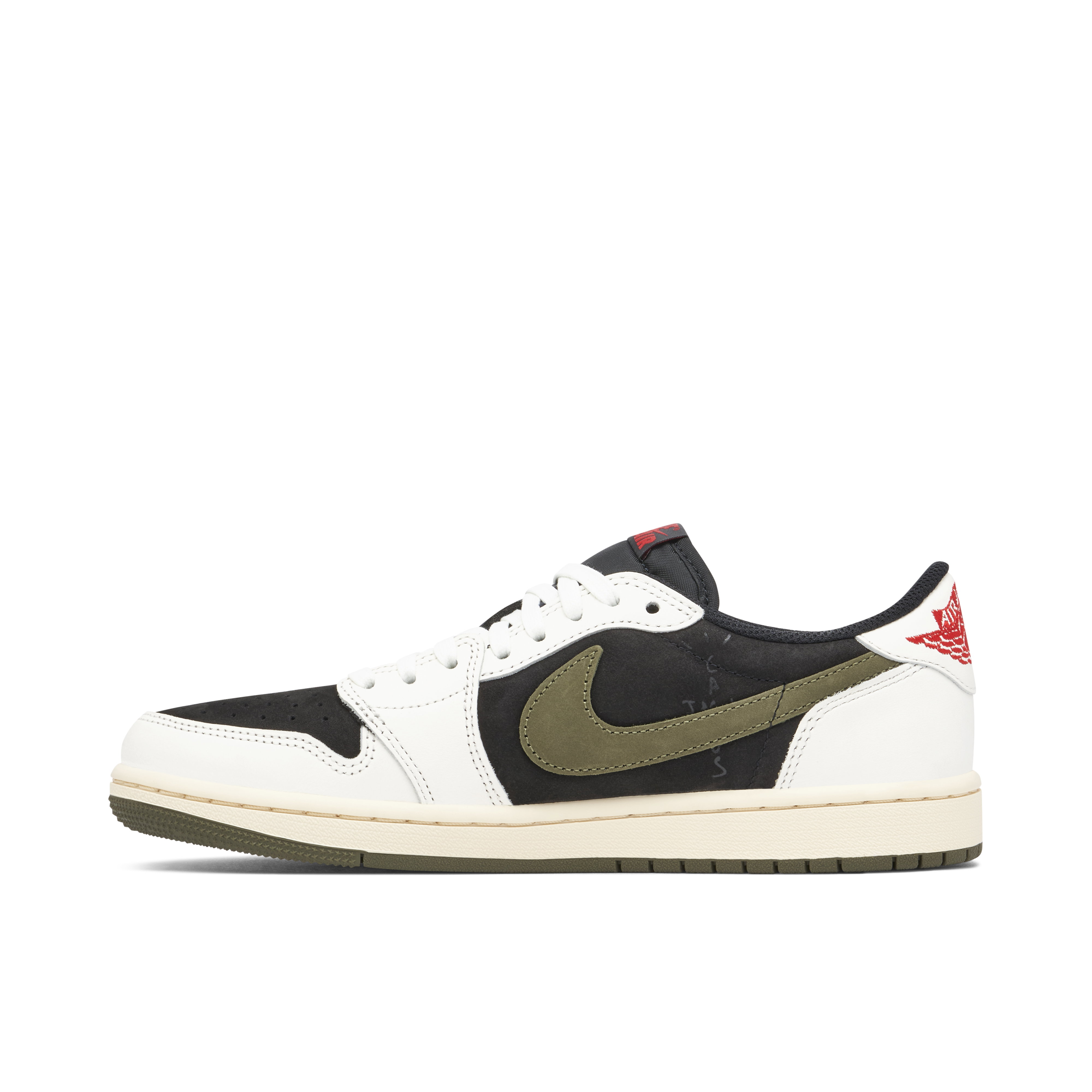 Air Jordan 1 Low OG SP x Travis Scott Olive Womens | DZ4137-106