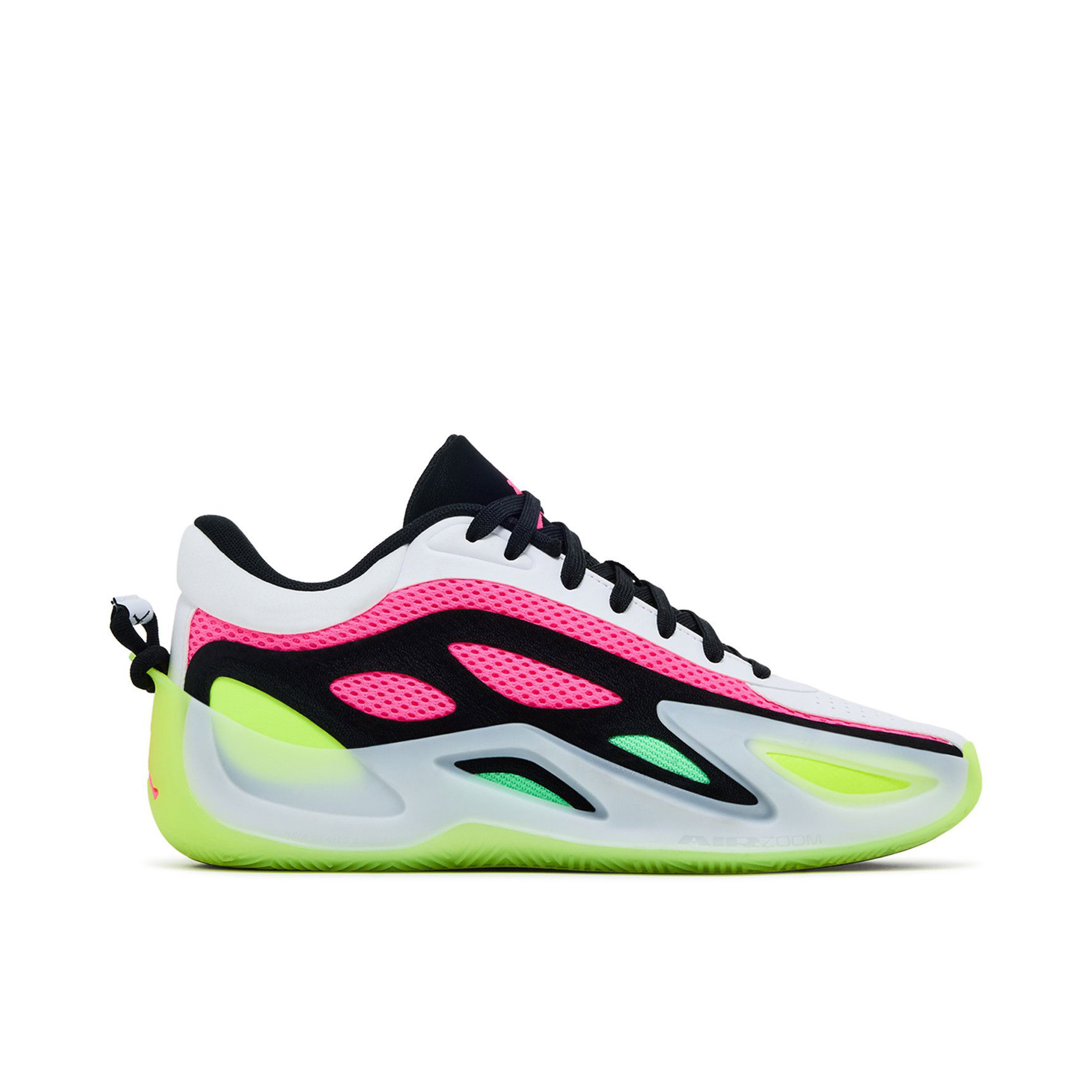 Air Jordan Heir Series 2 White Light Lucid Green Pink Womens