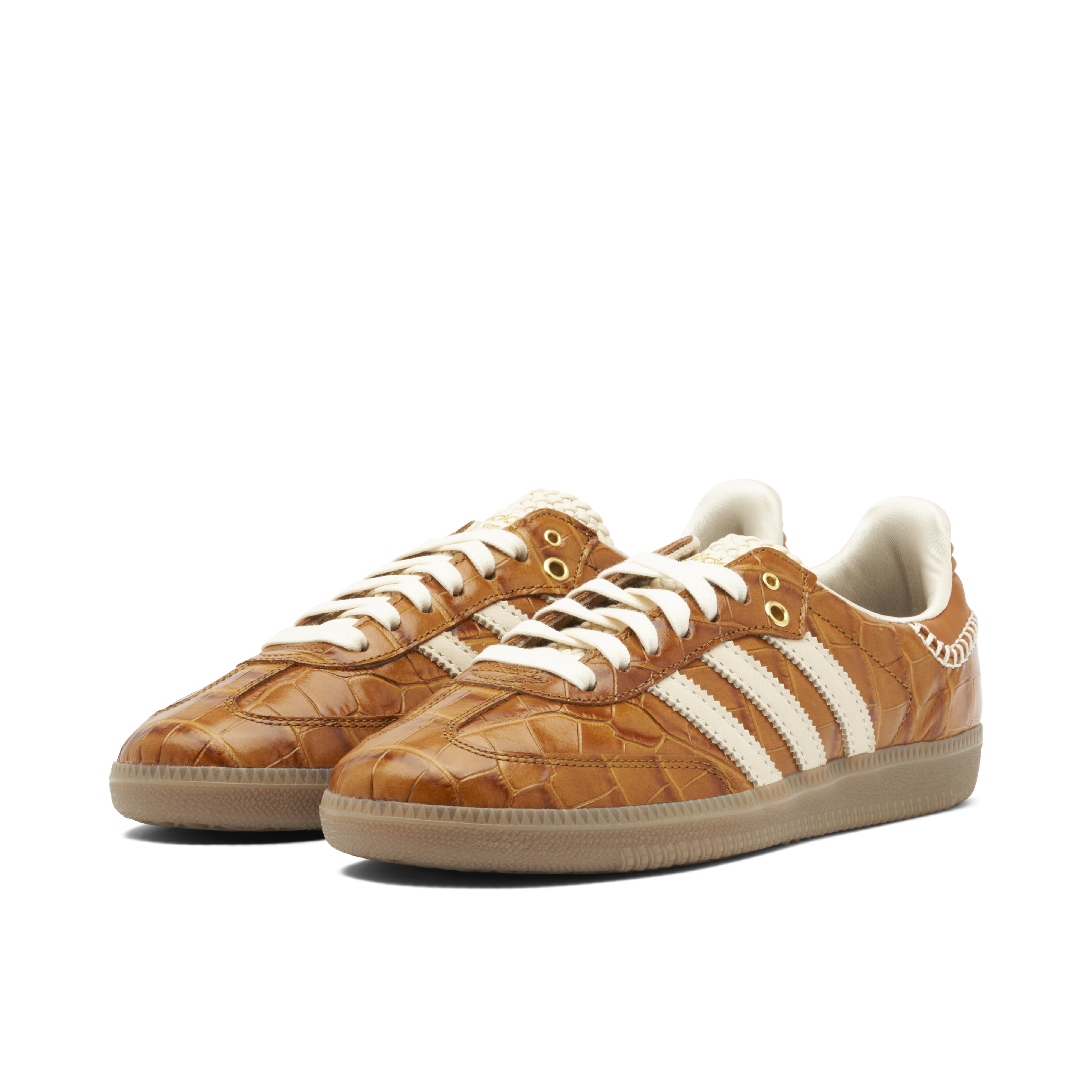 adidas Wales Bonner ブラウン ポロシャツ S Adidas Samba Wales Bonner Brown Croc | JH9826 | Laced