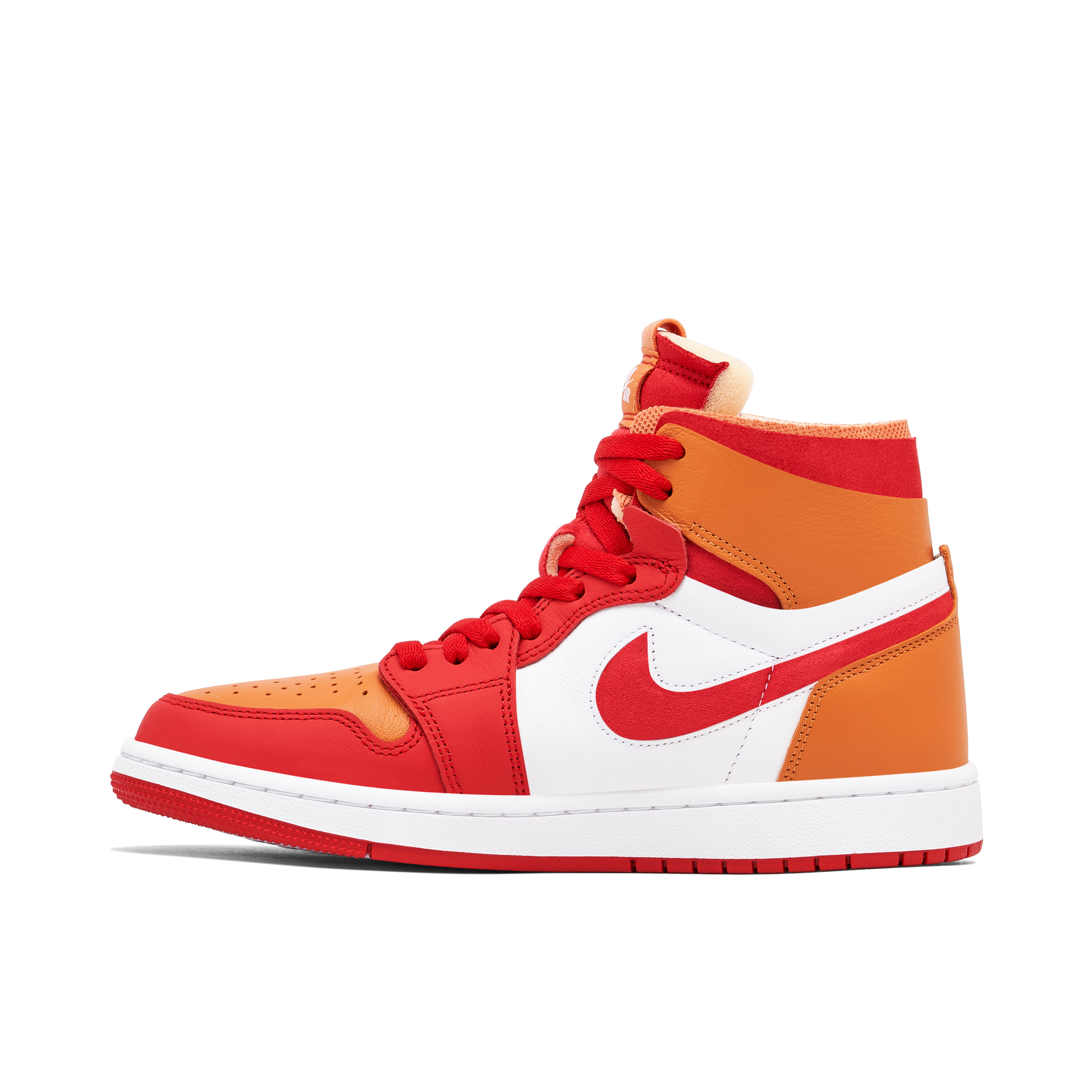 Air Jordan 1 High Zoom CMFT Fire Red Curry Womens | CT0979-603 | Laced