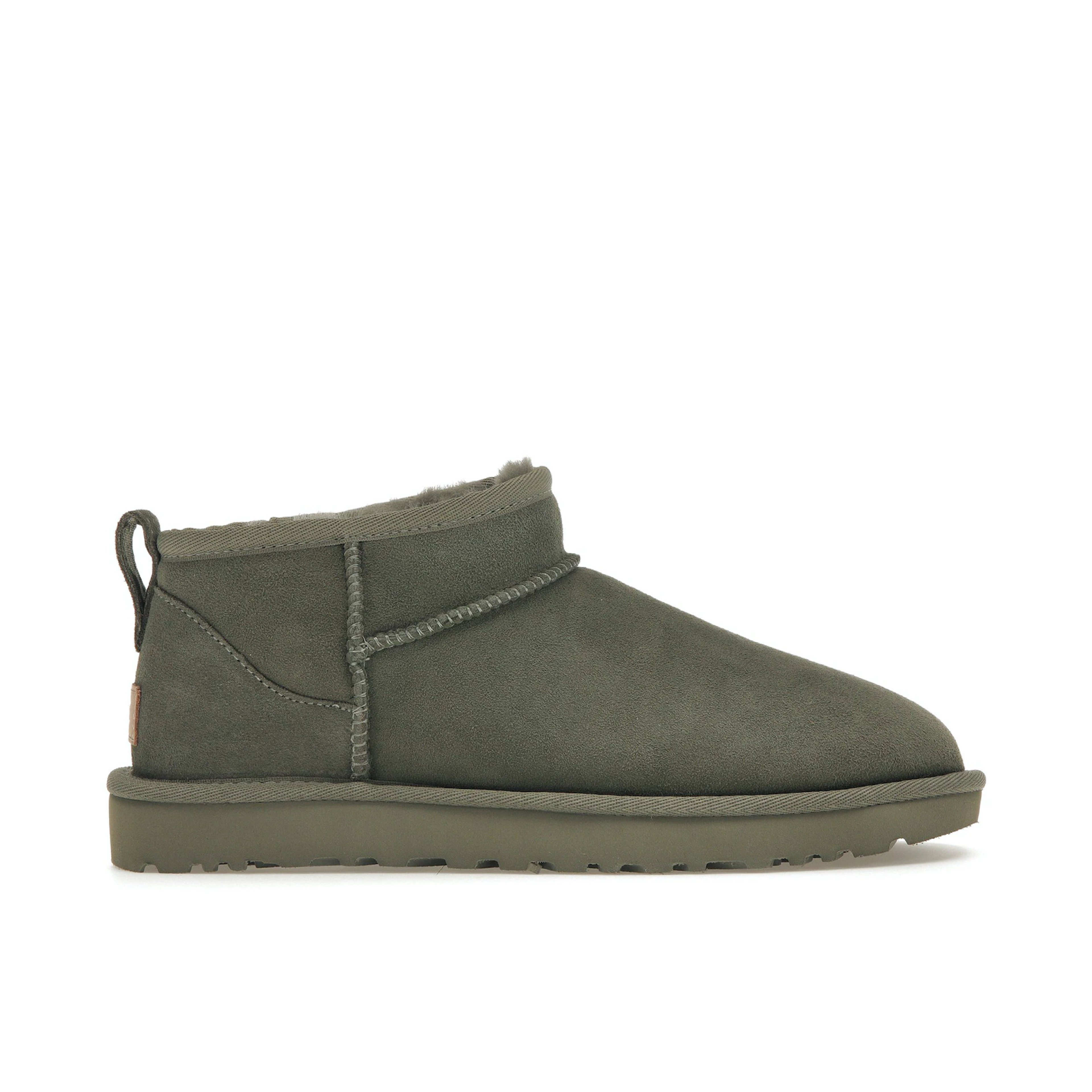 UGG Classic Ultra Mini Moss Green Femme
