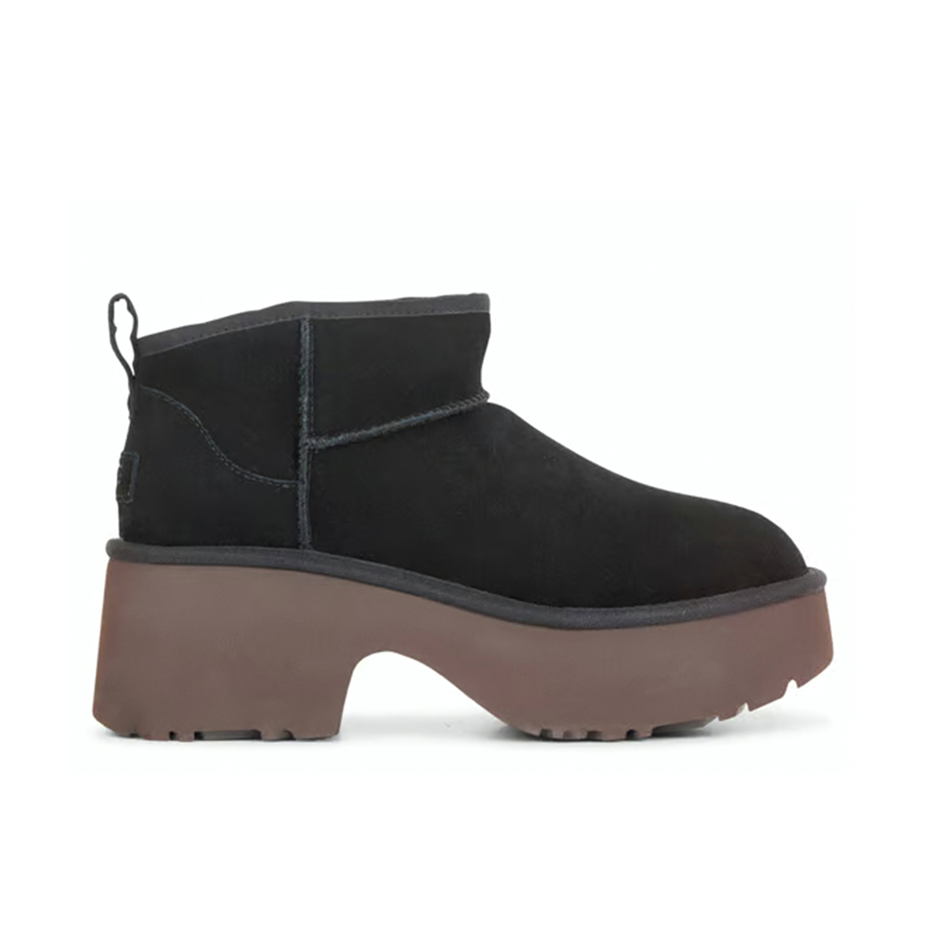 UGG Classic Ultra Mini New Heights Boot Black Womens