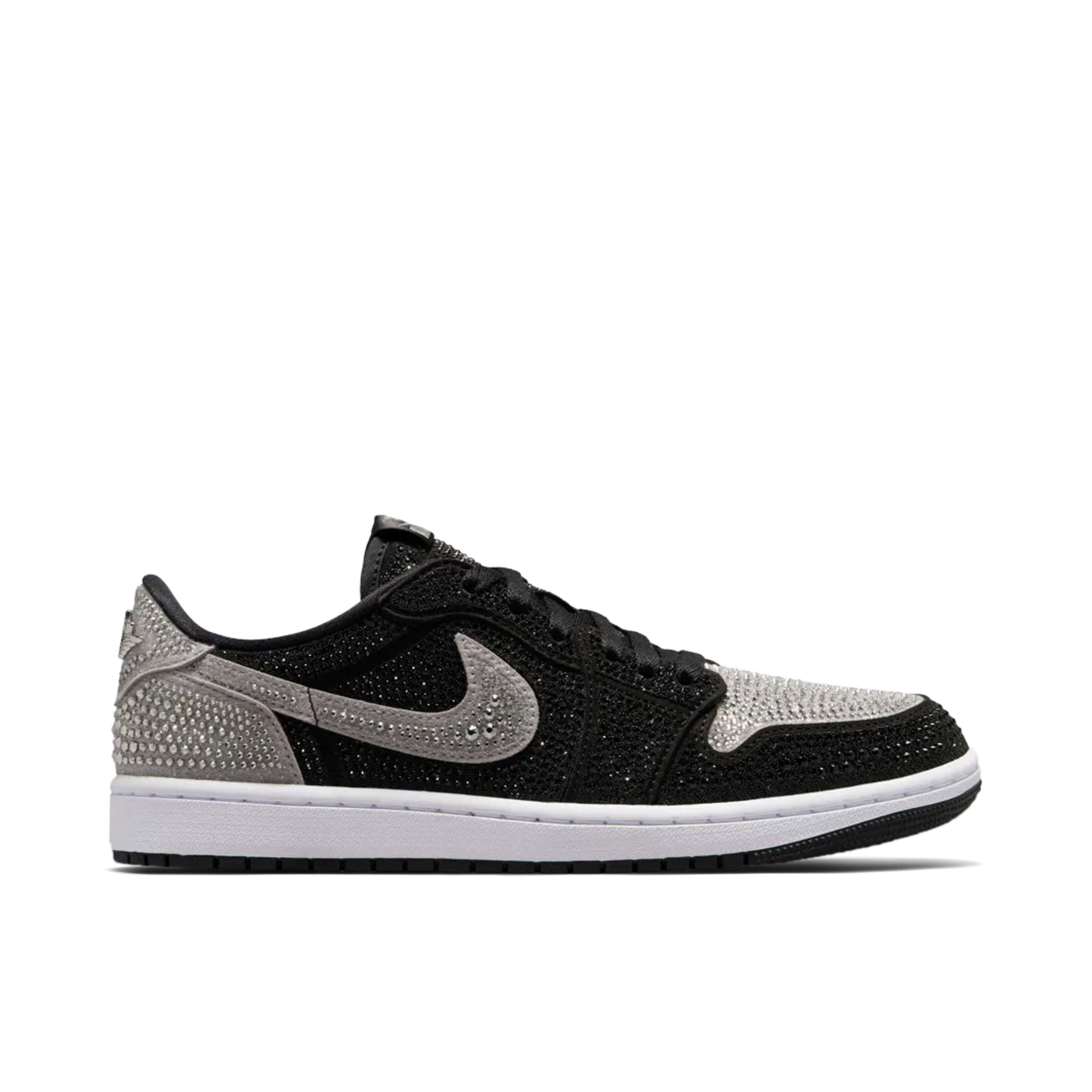 Air Jordan 1 Retro Low OG Swarovski Stealth Womens