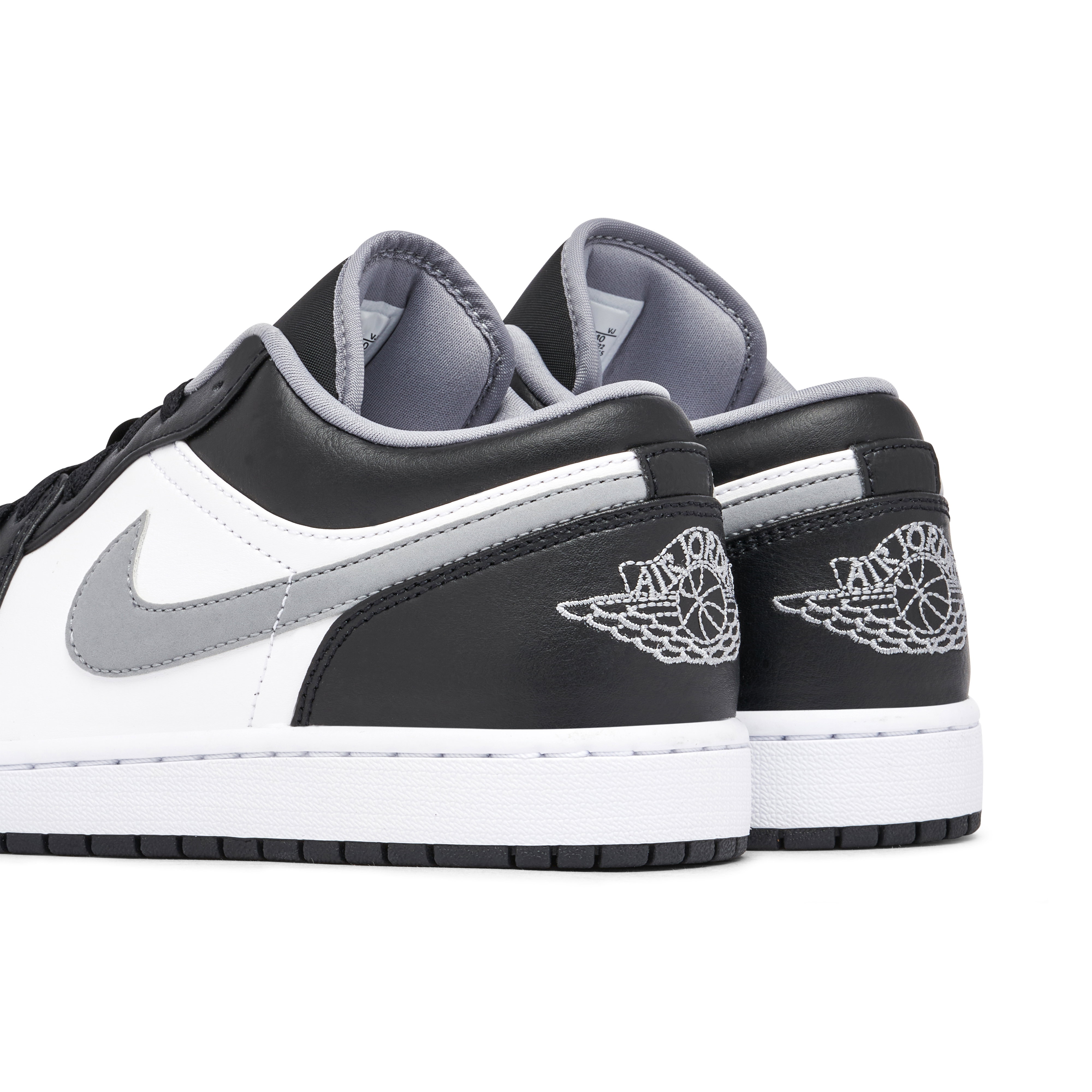 Air Jordan 1 Low Black Medium Grey | 553558-040 | Laced