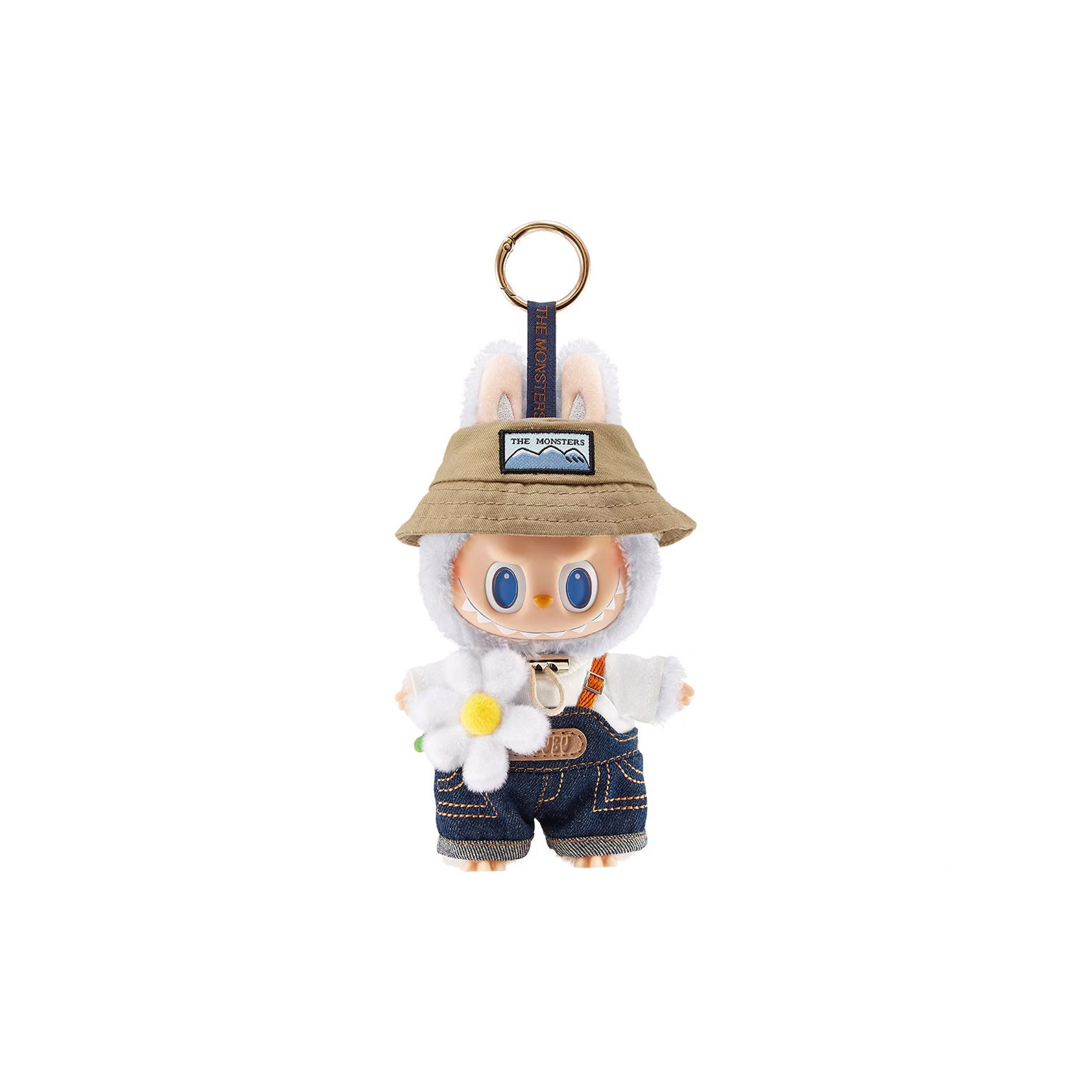 Pop Mart Labubu The Monsters Fall In Wild Vinyl Plush Doll Pendant Keychain