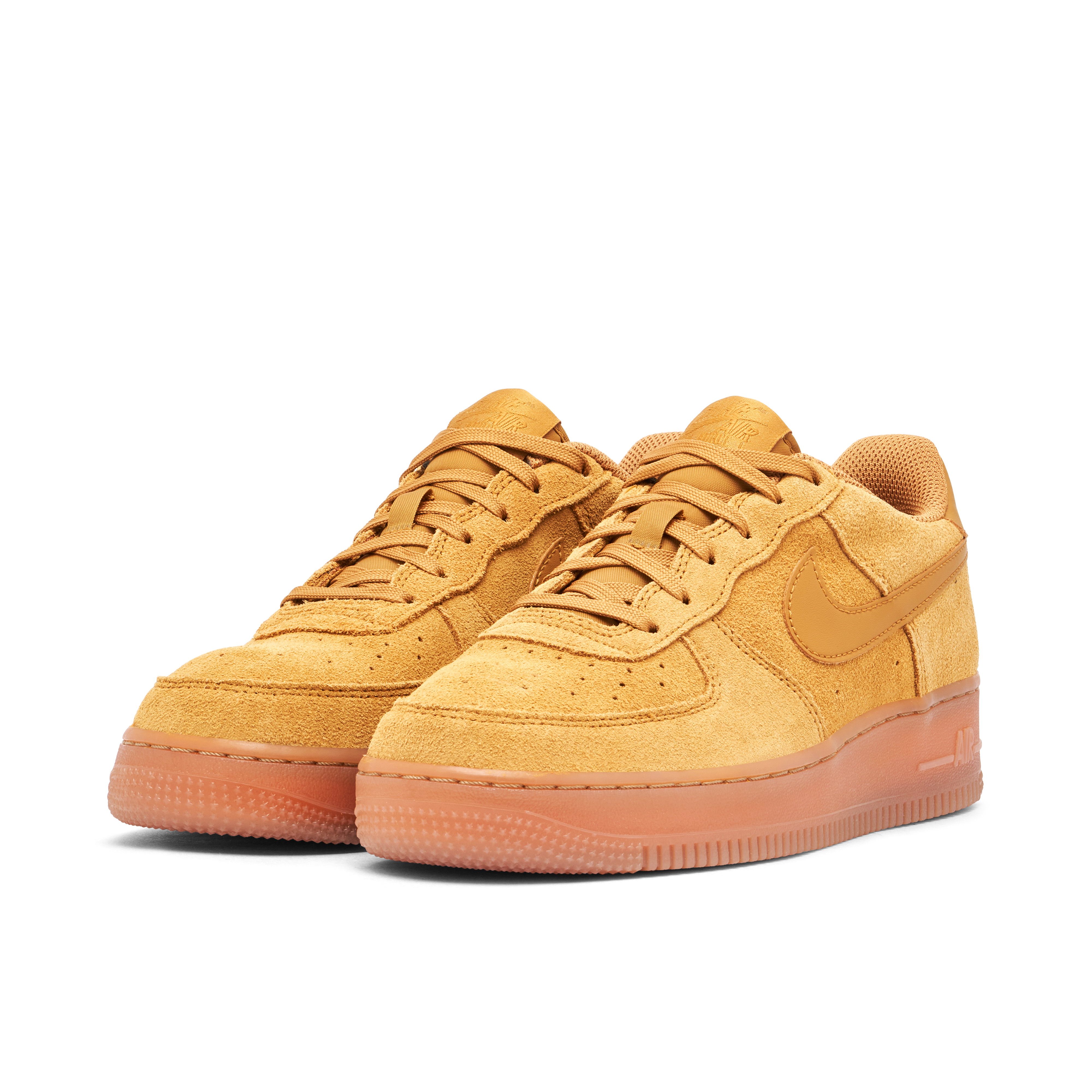 Nike Air Force 1 Low Wheat 2019 GS | BQ5485-700 | Laced