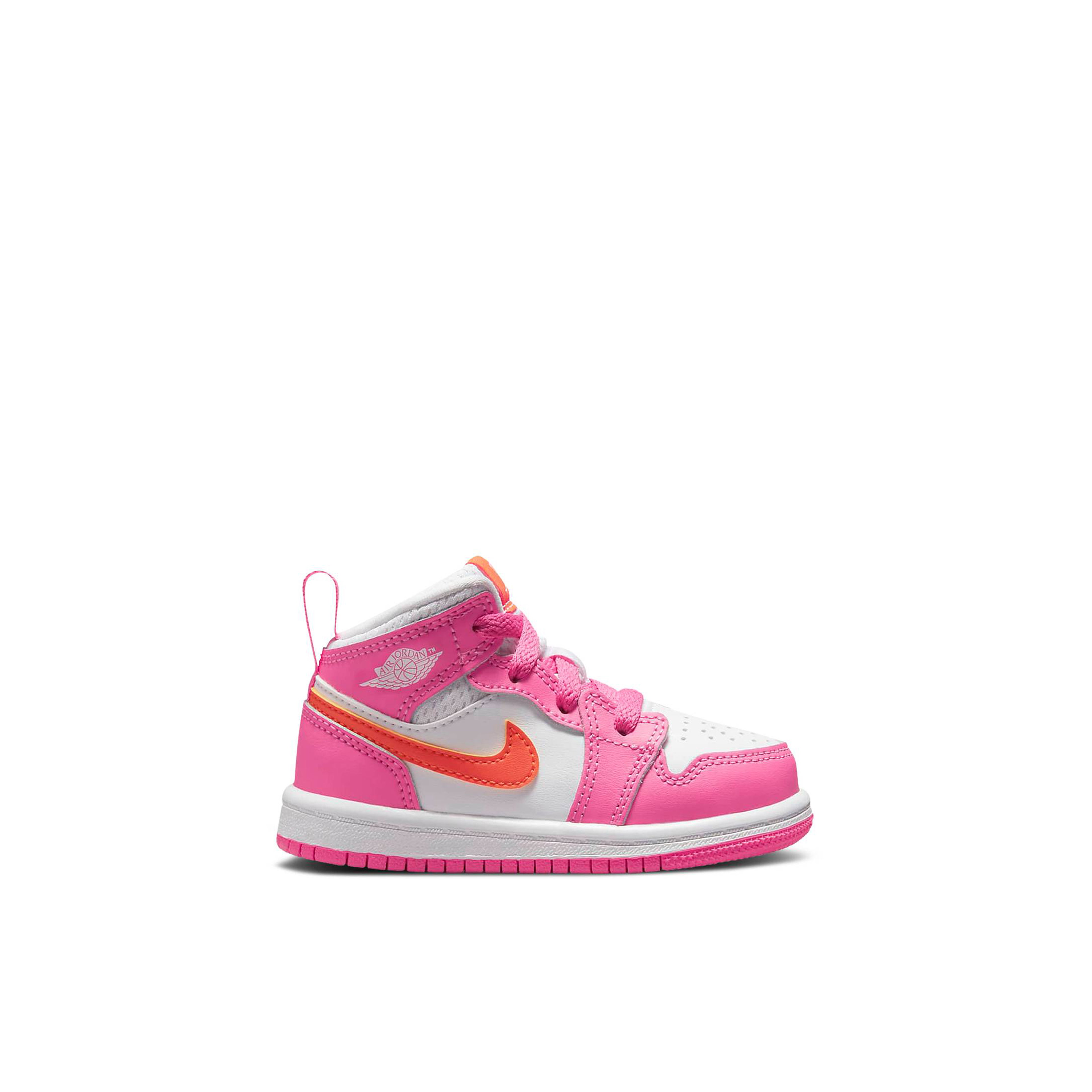 Air Jordan 1 Mid Pinksicle Orange Kinder