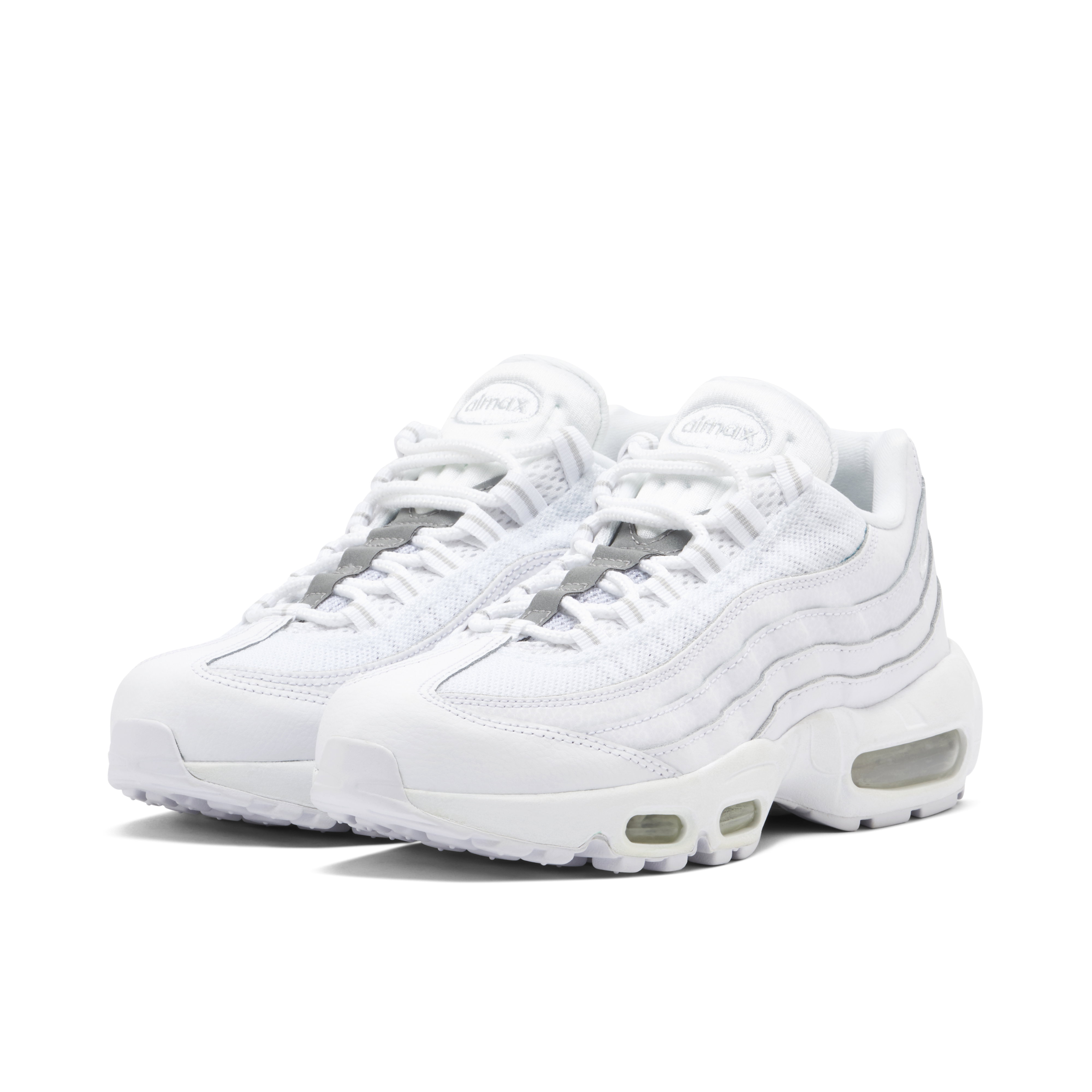 Nike Air Max 95 Essential White Silver | AT9865-100 | Laced
