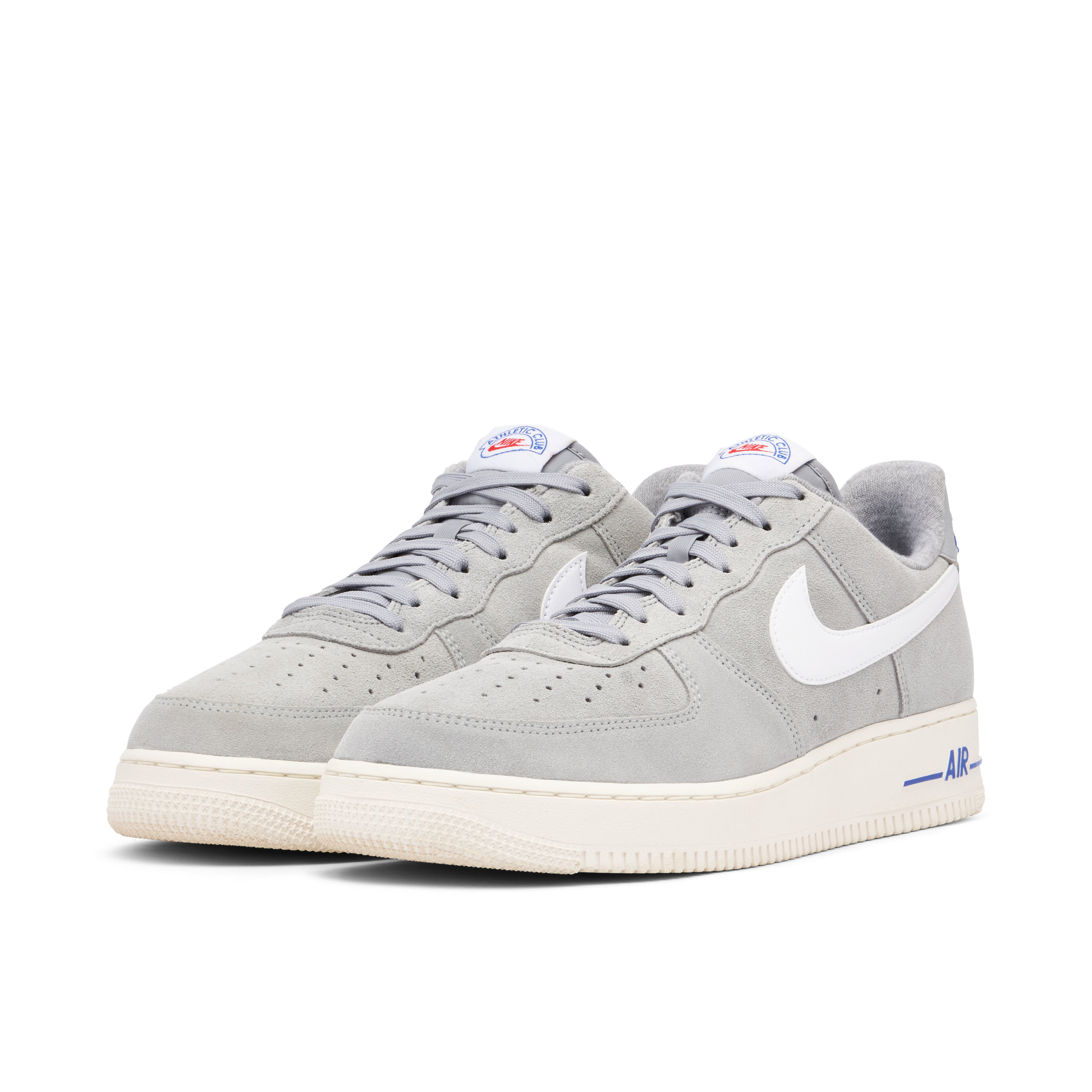 Nike Air Force 1 Low Light Smoke Grey White Sail Hyper Royal