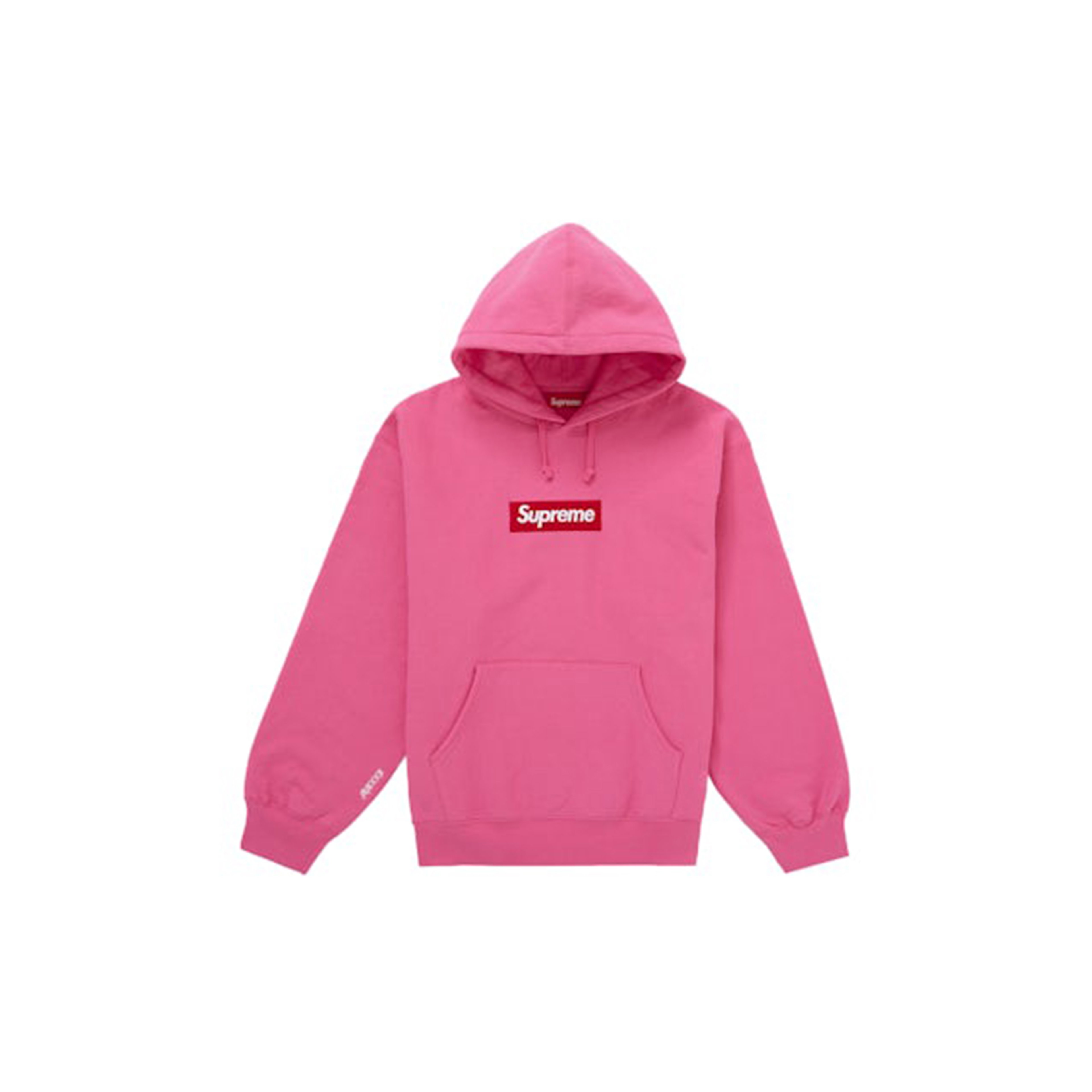Supreme Box Logo Hooded Sweatshirt (FW25) Magenta