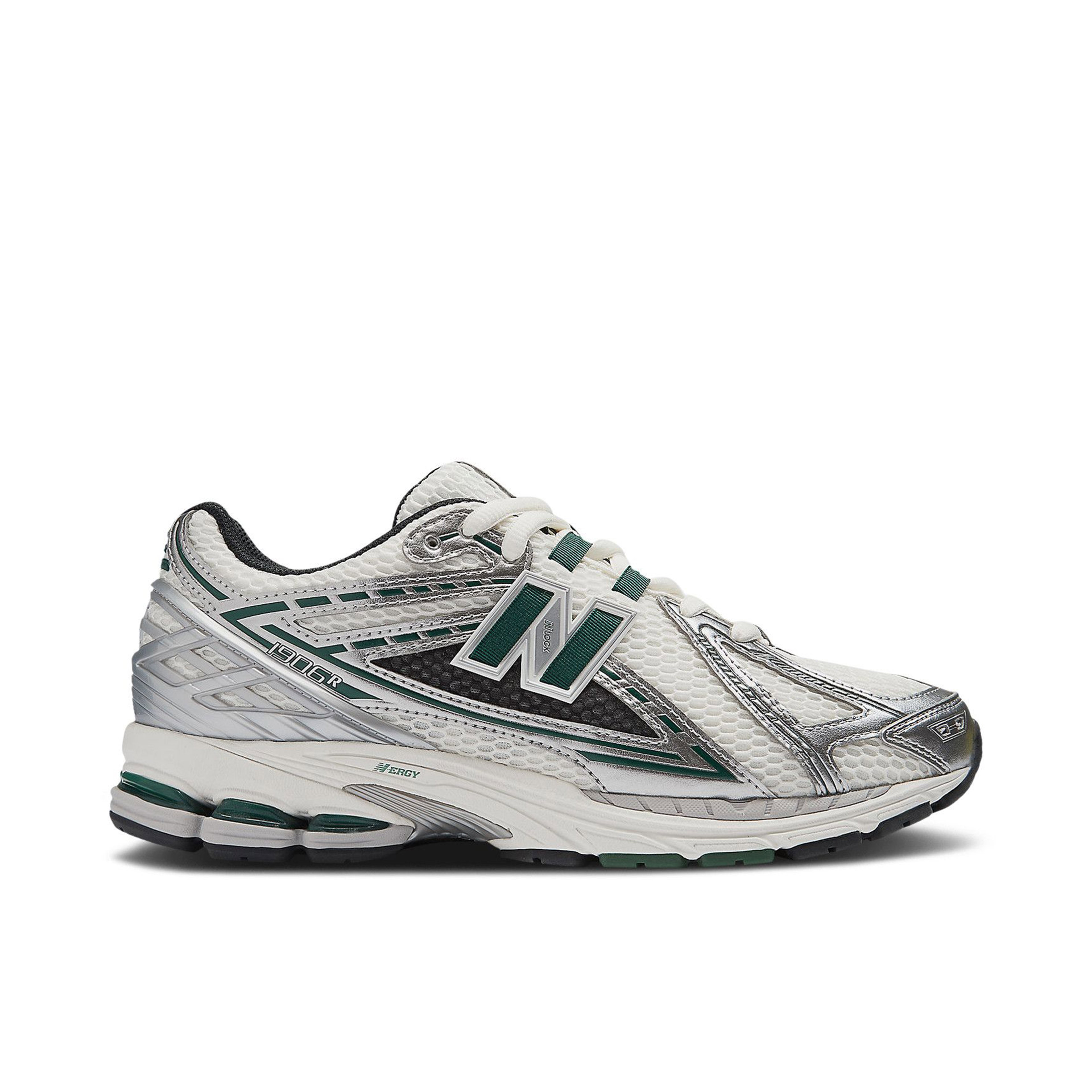 New Balance 1906R Silver Metallic Nightwatch Green