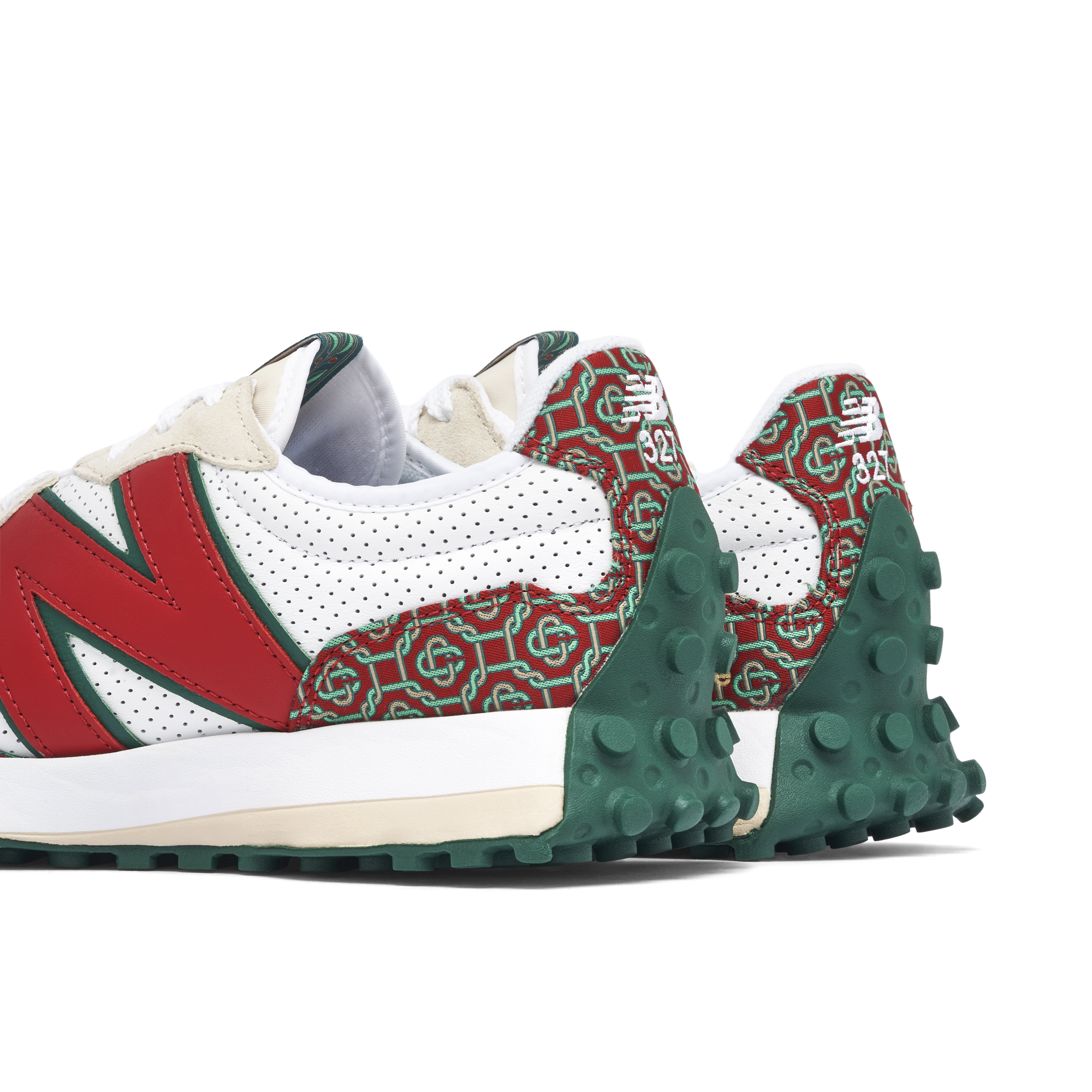 Casablanca x New Balance 327 Red Monogram | MS327CAA | Laced