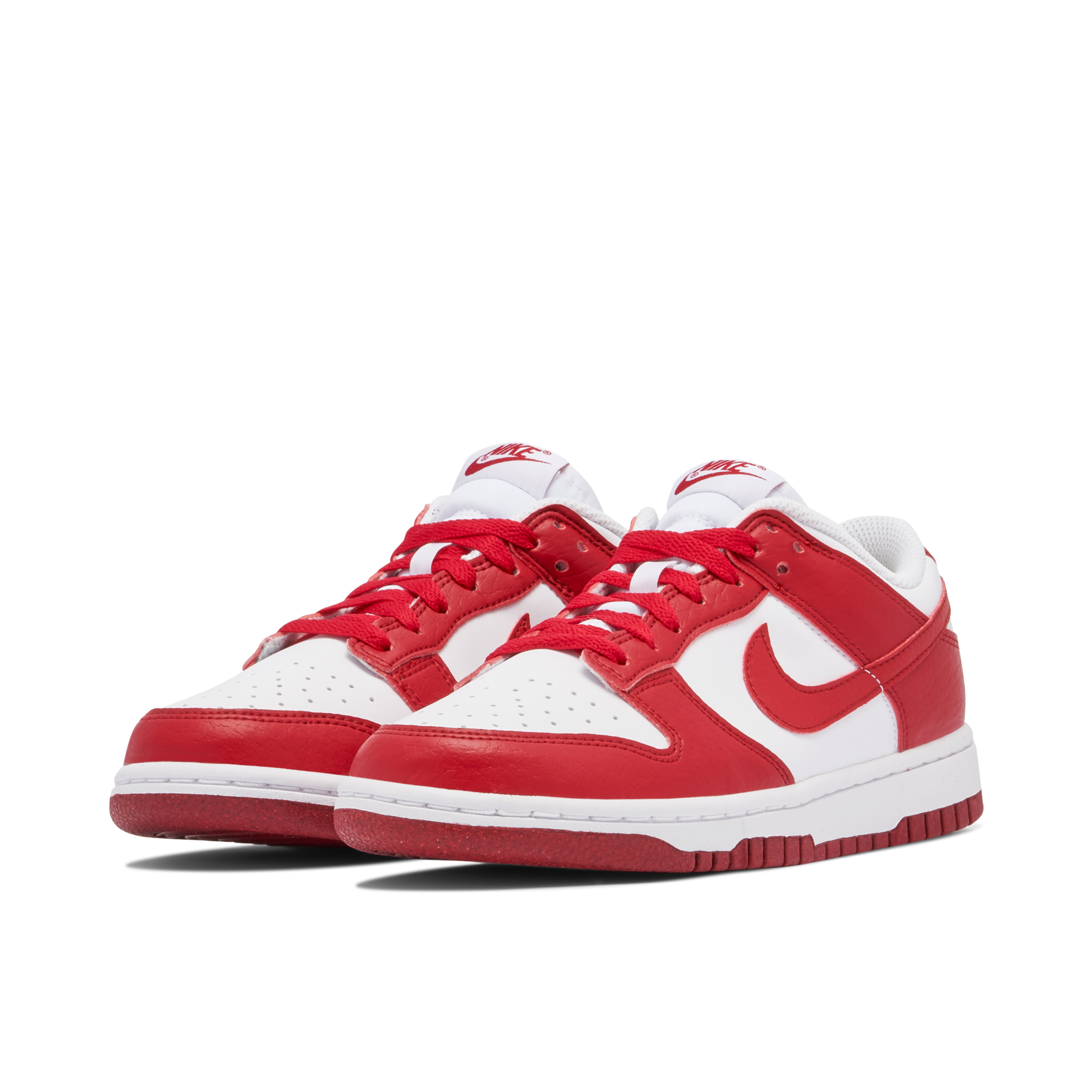 Nike Dunk Low Next Nature White Gym Red Womens | DN1431-101 | Laced