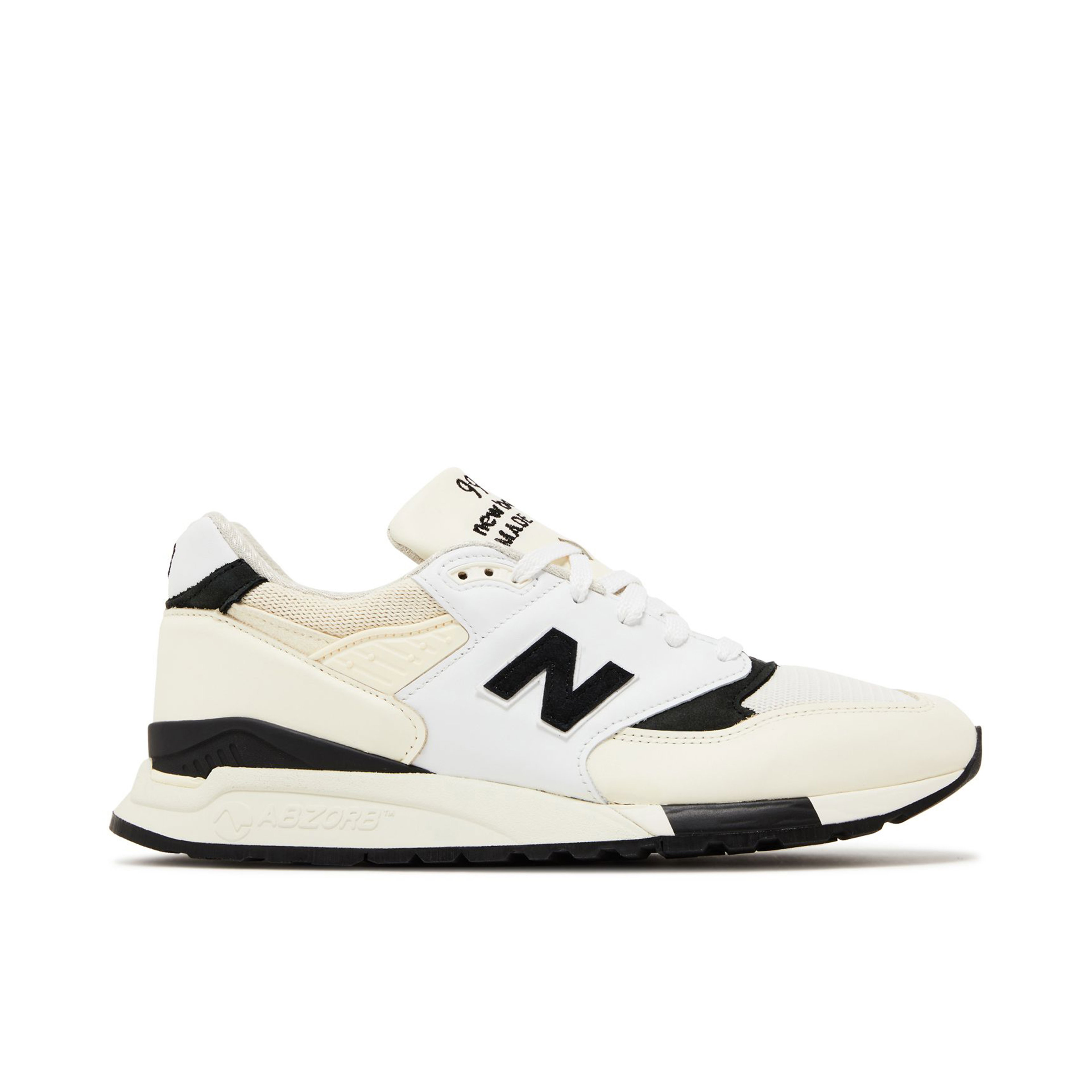 New Balance 998 MiUSA White Black