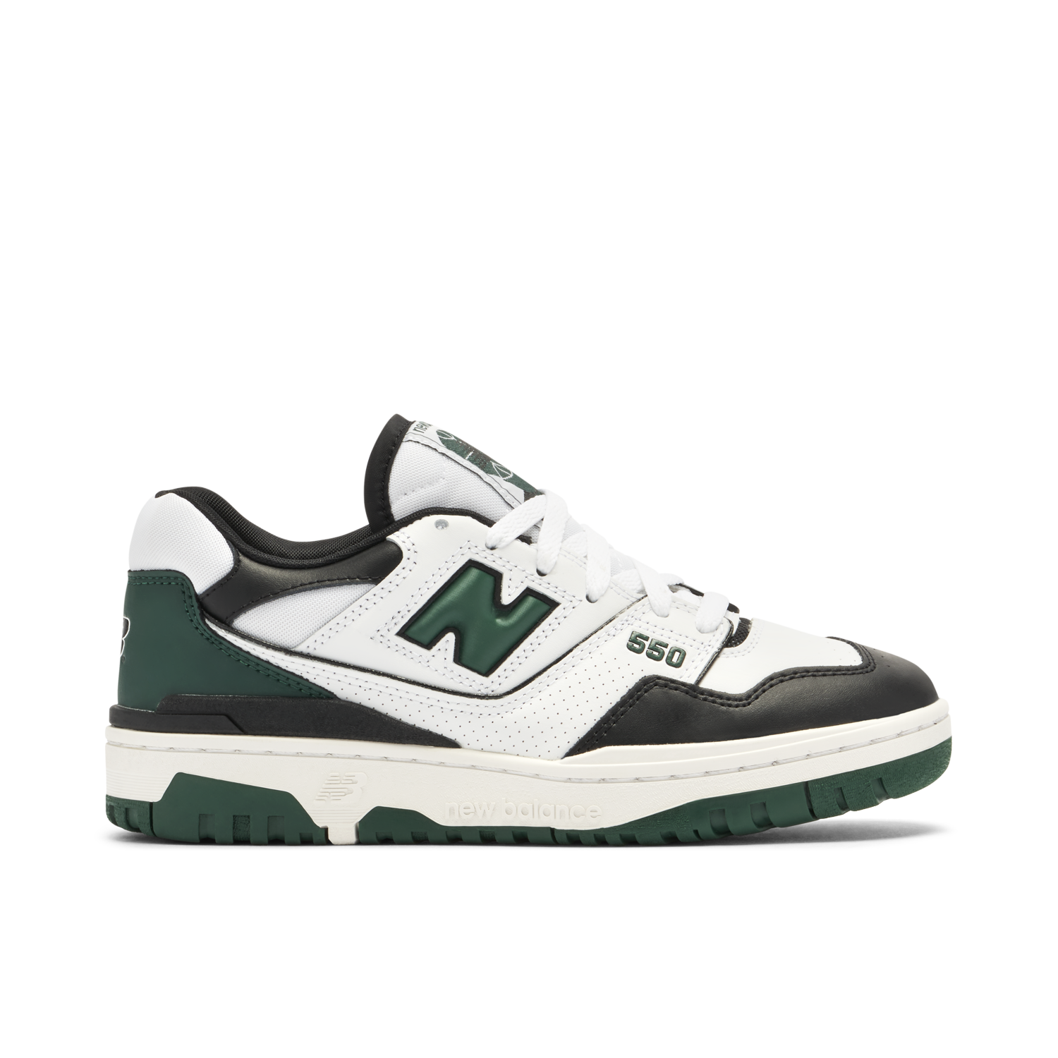 New Balance 550 White Green Black