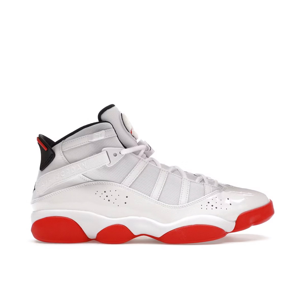 Air Jordan 6 Rings White University Red Black | 322992-160 | Laced