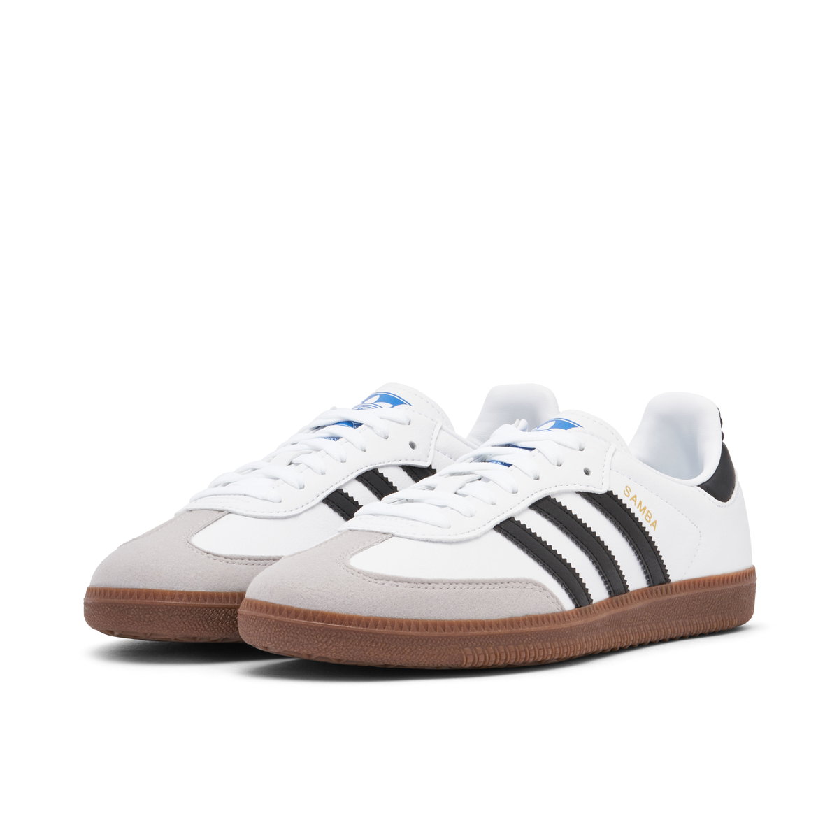 adidas gazelle silver green womens adidas Women's Originals Samba OG "White Solar Red Gum" main image 1