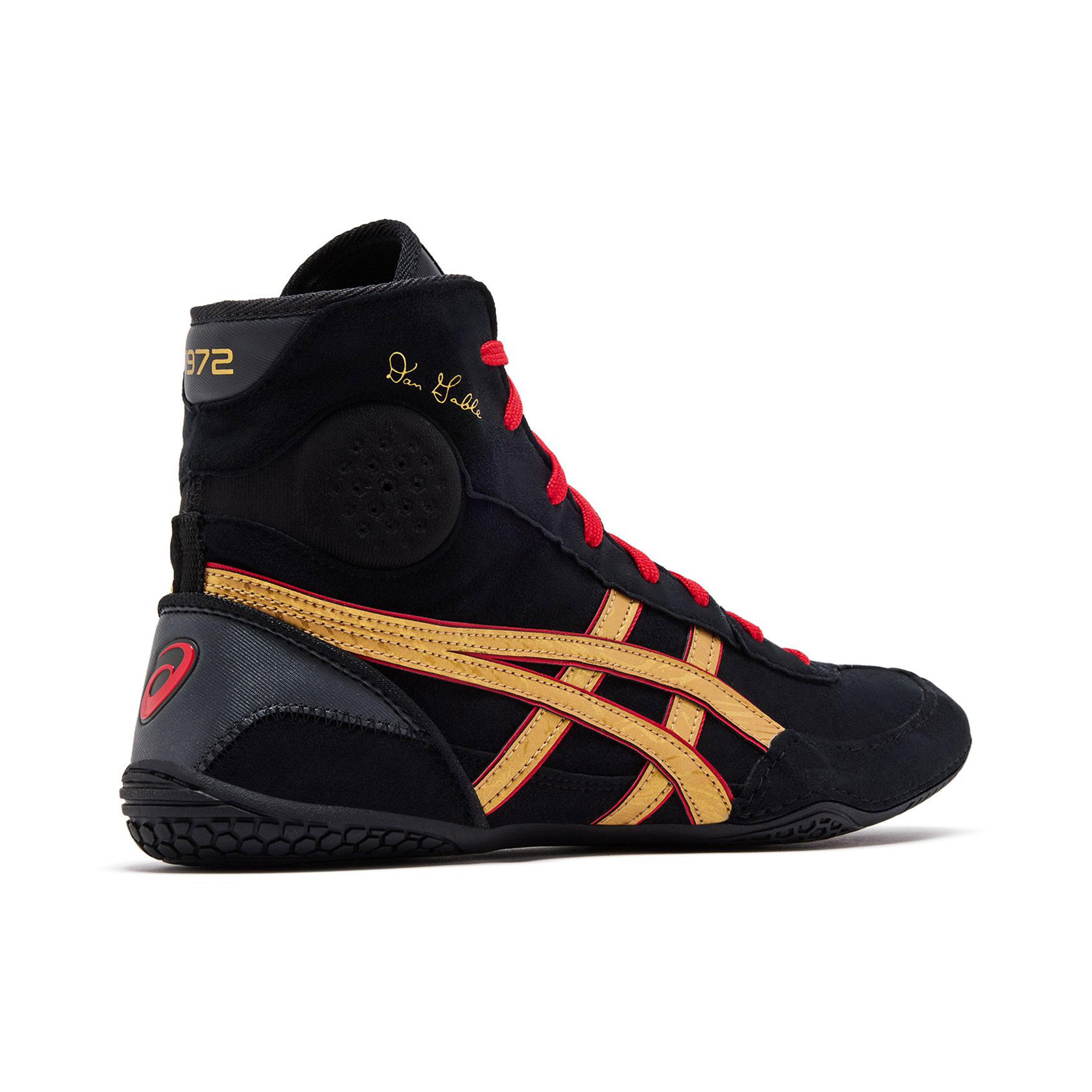 ASICS Dan Gable Evo 3 Black Pure Gold