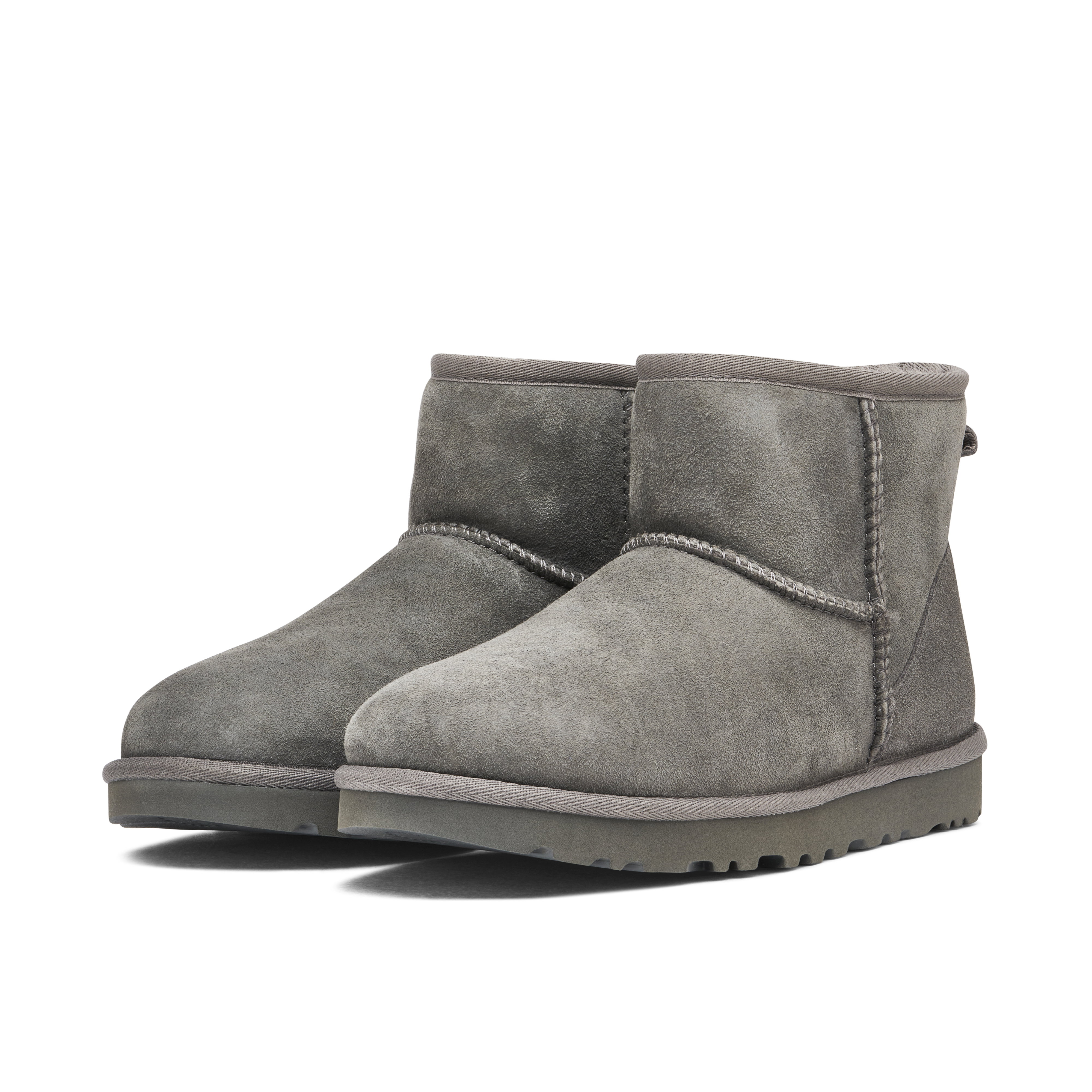 UGG Classic Mini II Boot Grey Womens | 1016222-GREY | Laced