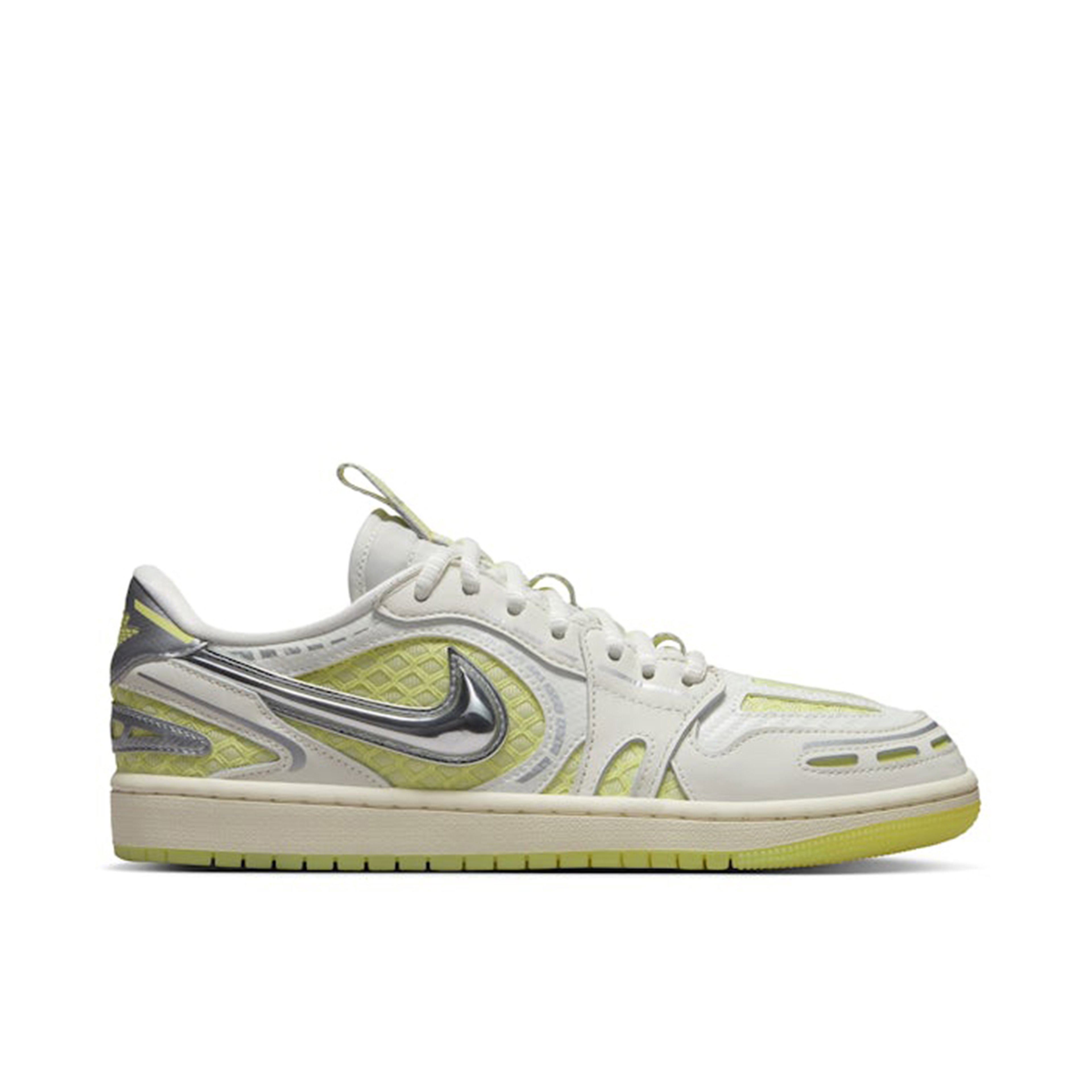 Air Jordan 1 Low Method of Make V3 Sail Luminous Green Womens
