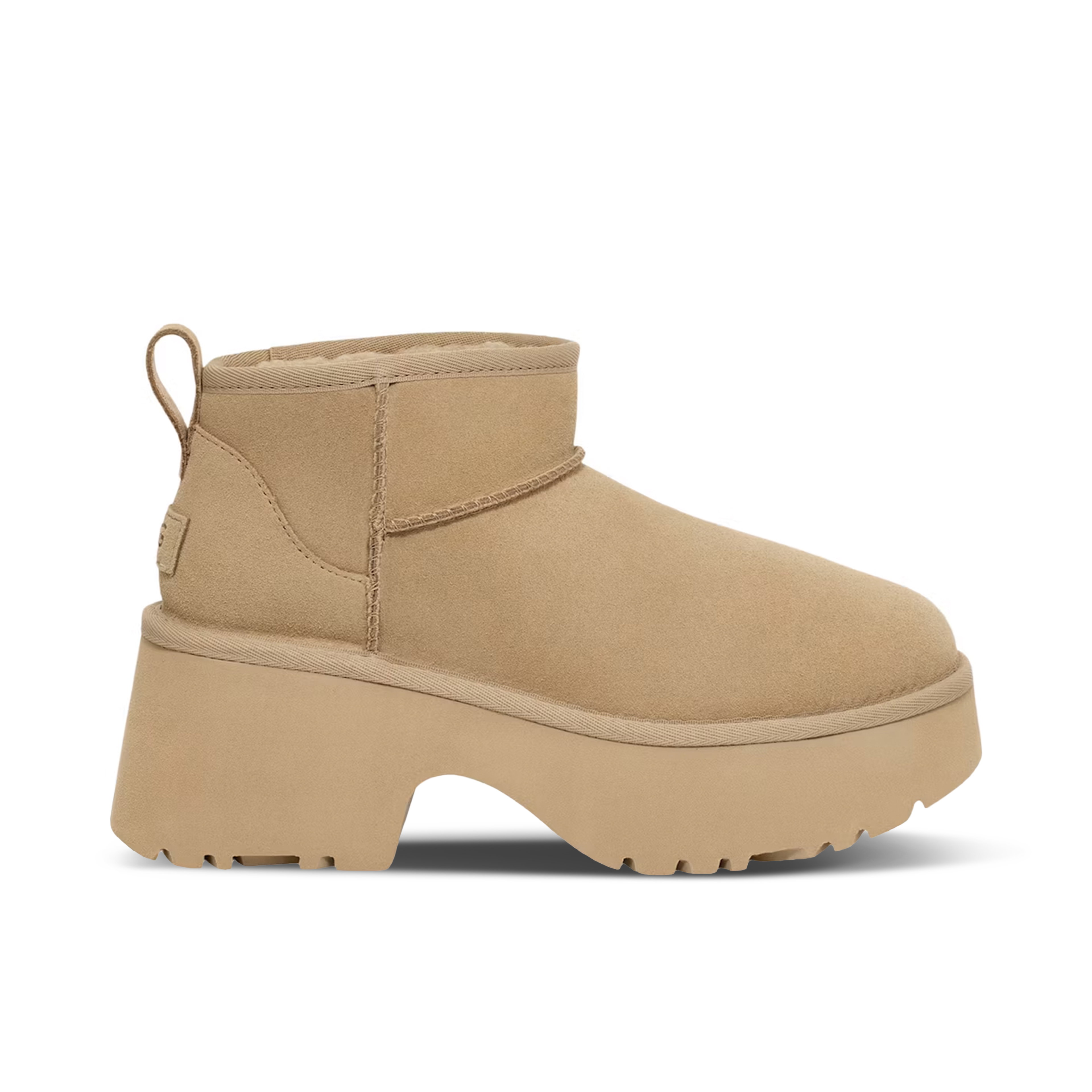 UGG Classic Ultra Mini New Heights Boot Mustard Seed Womens