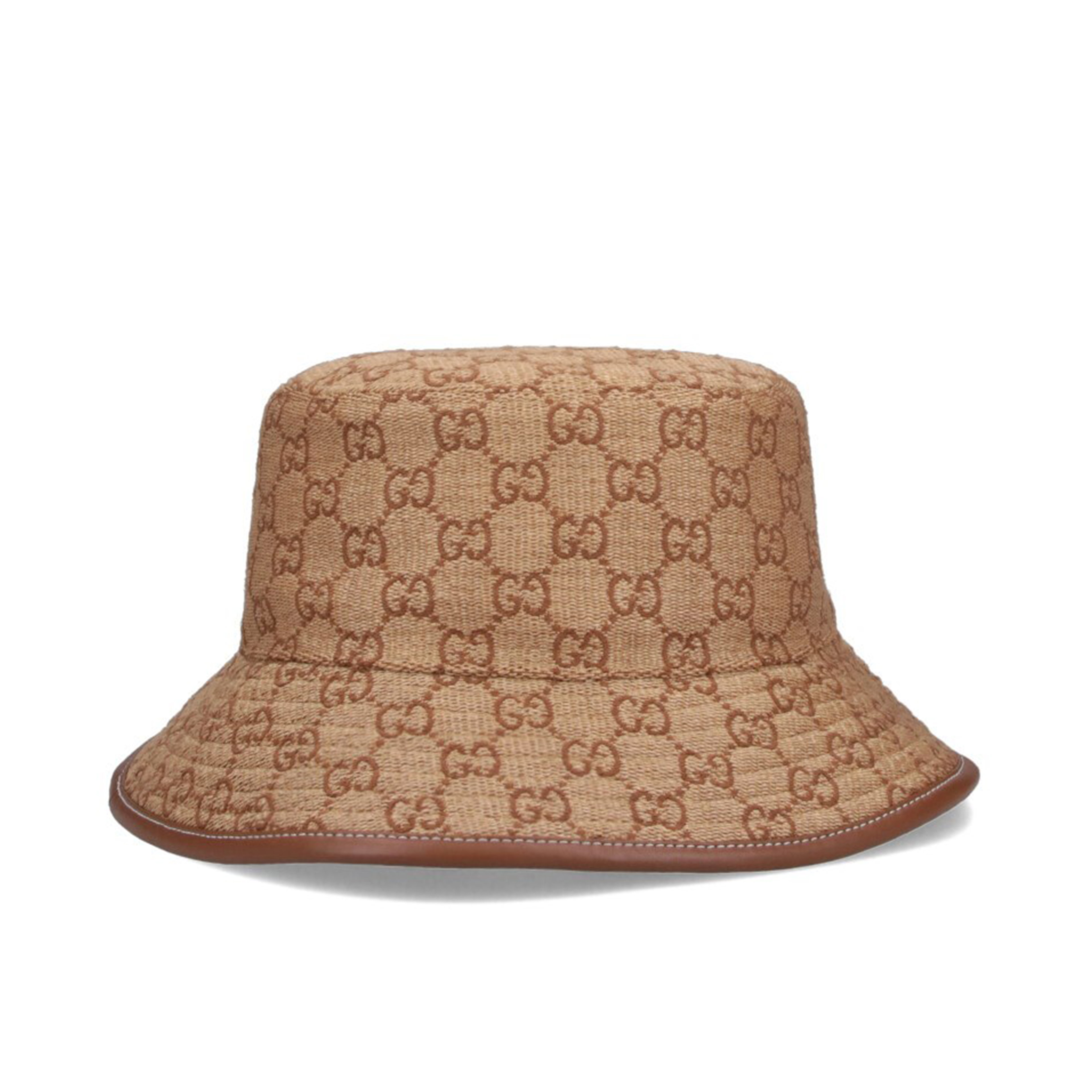 Gucci 'GG' Logo Bucket Hat Beige