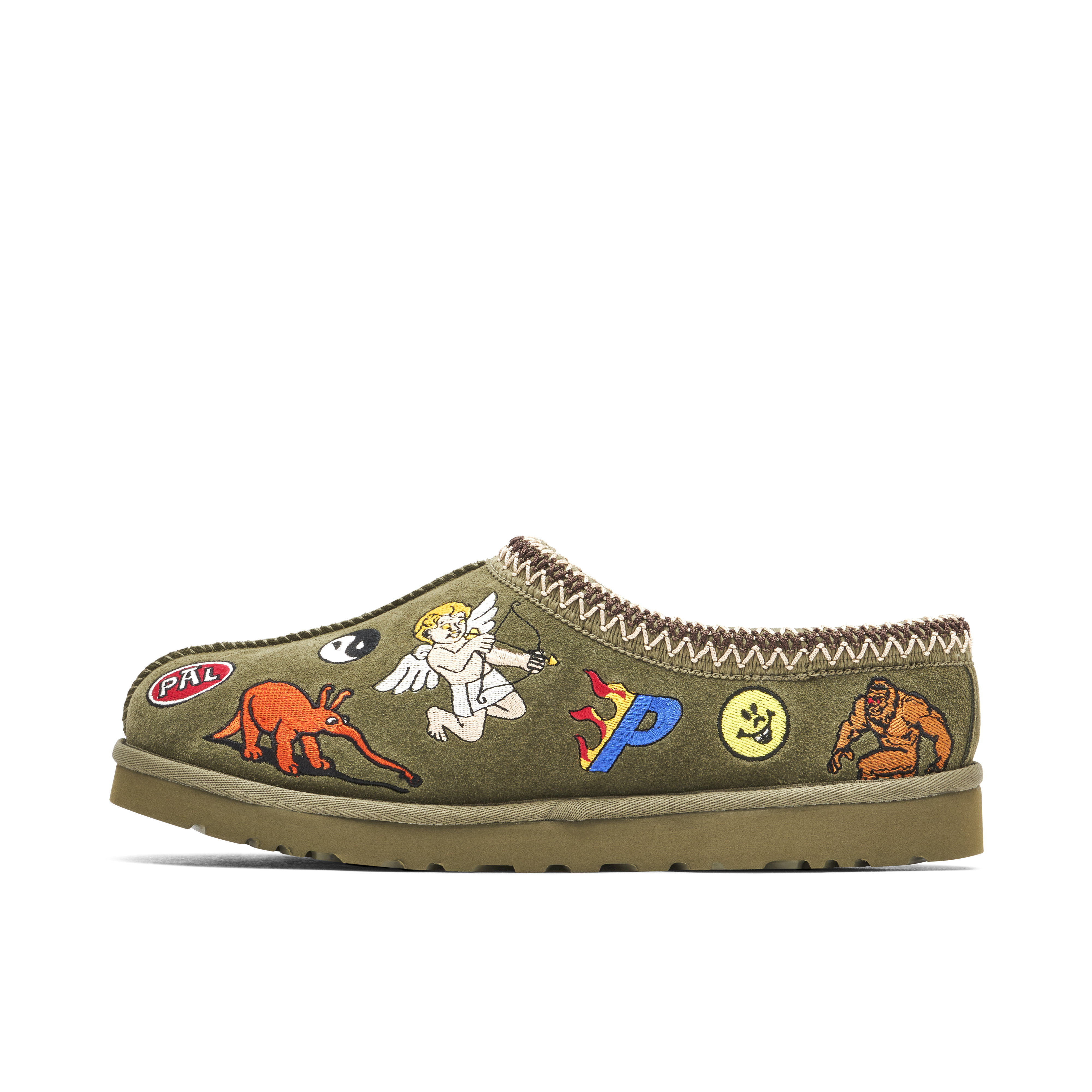 UGG x Palace Tasman Slipper Burnt Olive | 1157290-BTOL | Laced