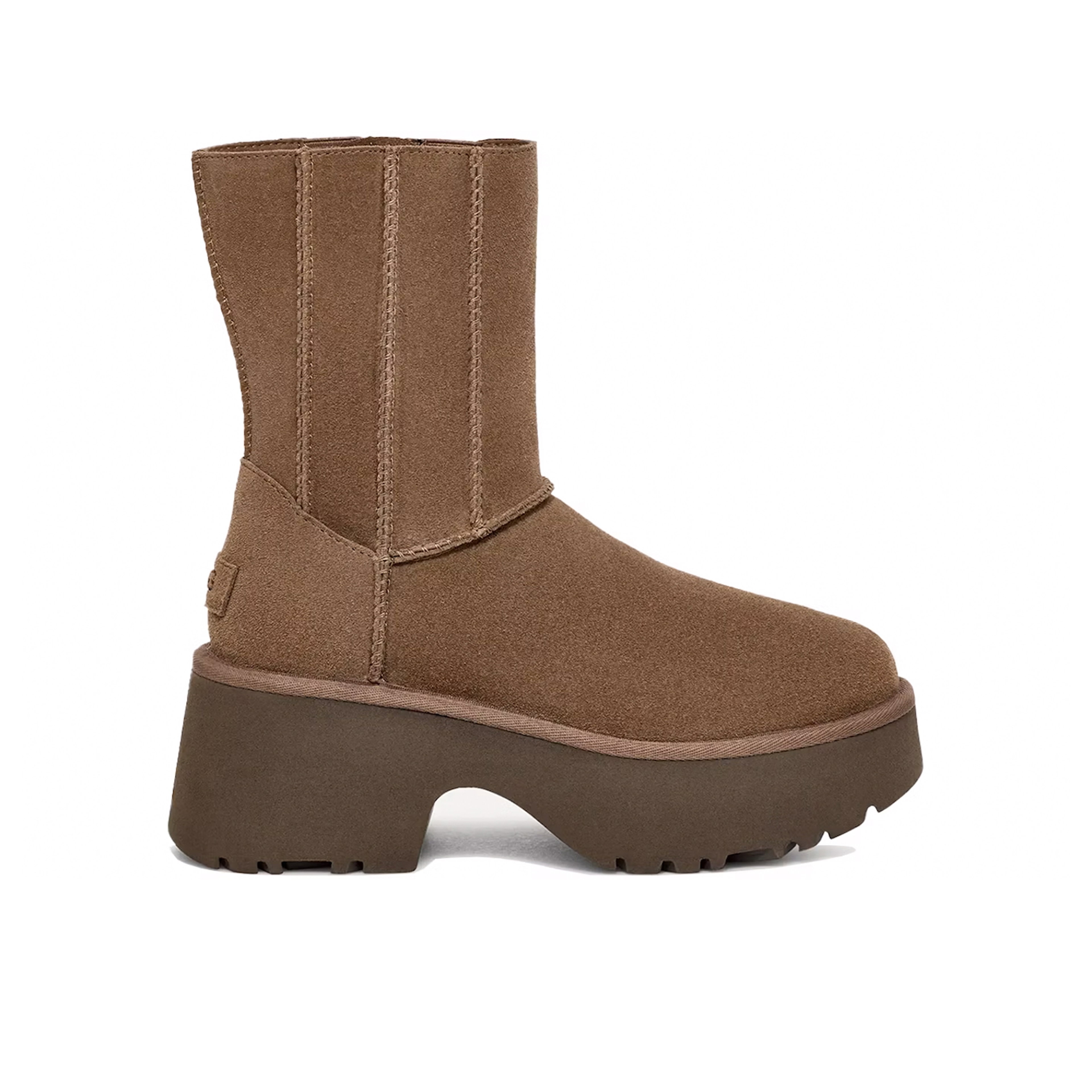 UGG Classic Twin Seam New Heights Boot Hickory Womens