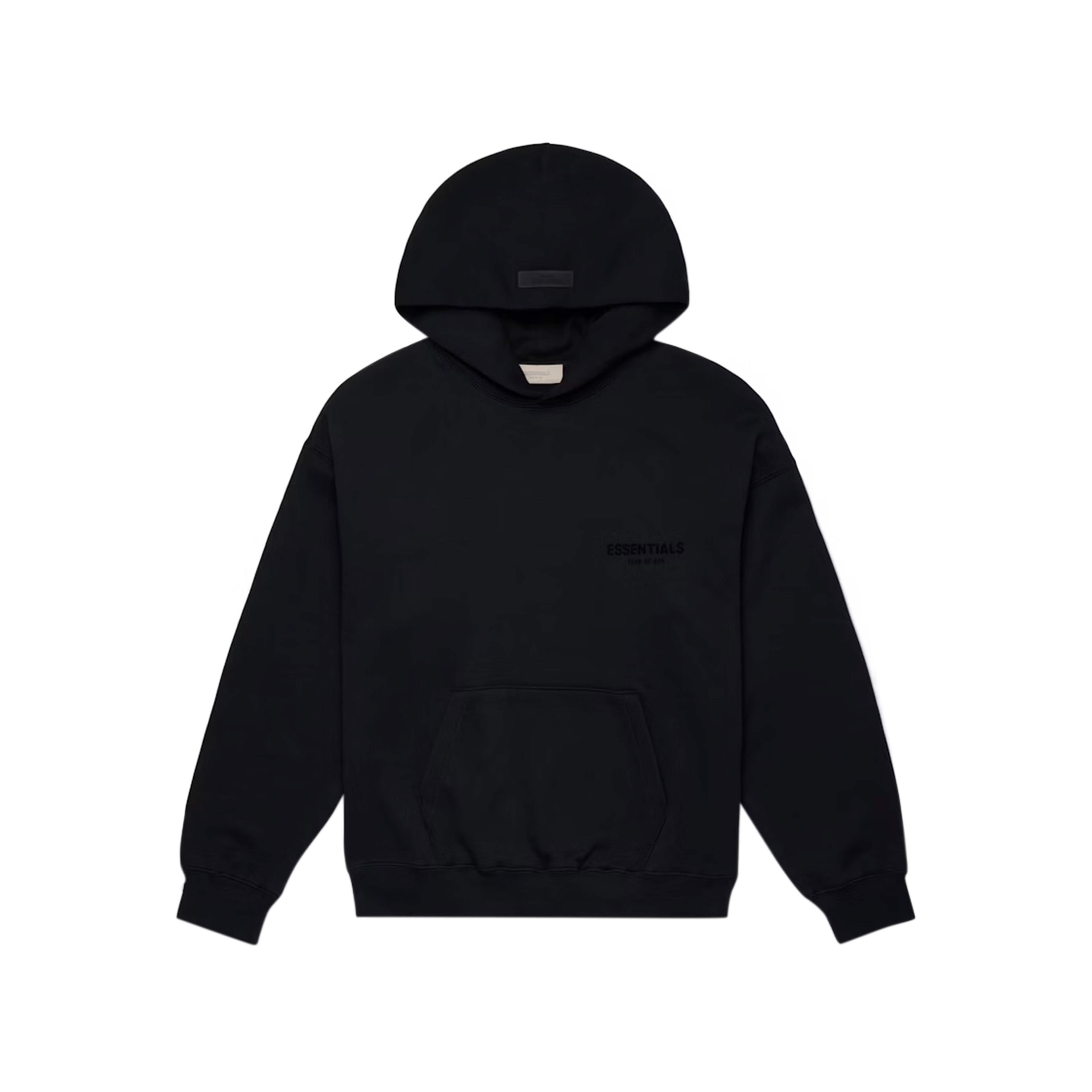 Fear of God Essentials Pullover Chest Logo Hoodie Stretch Limo/Black