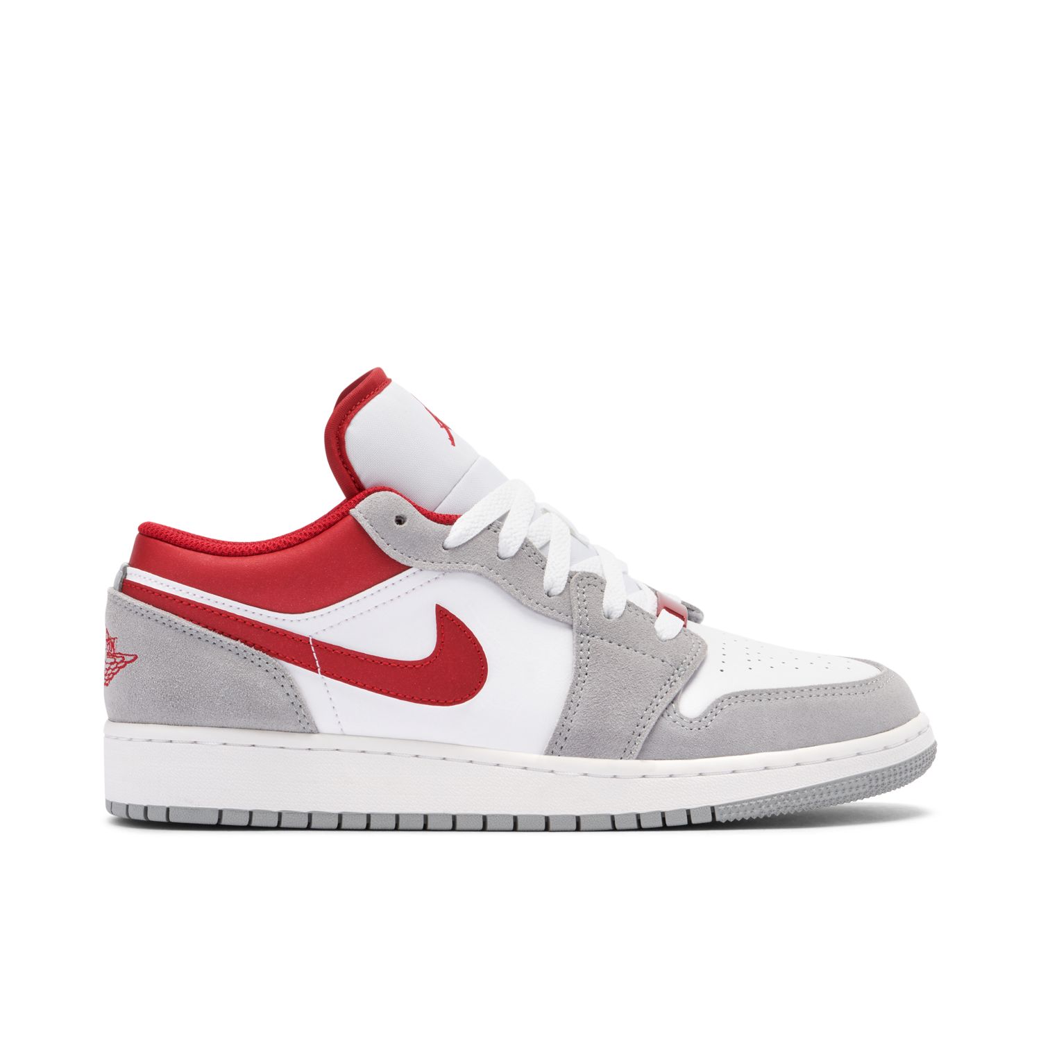 Air Jordan 1 Low Grey Red GS