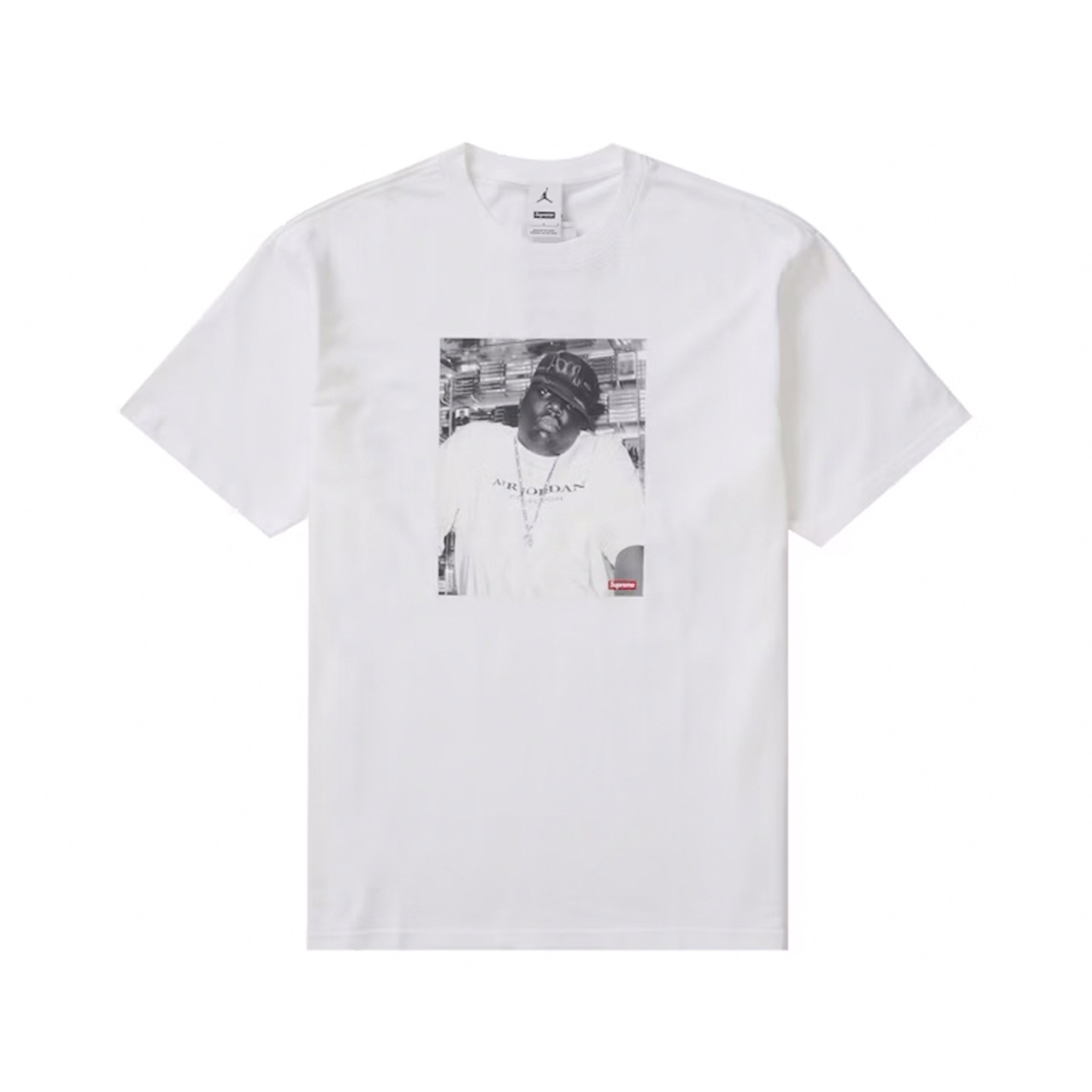 Supreme Jordan Biggie S/S Top White