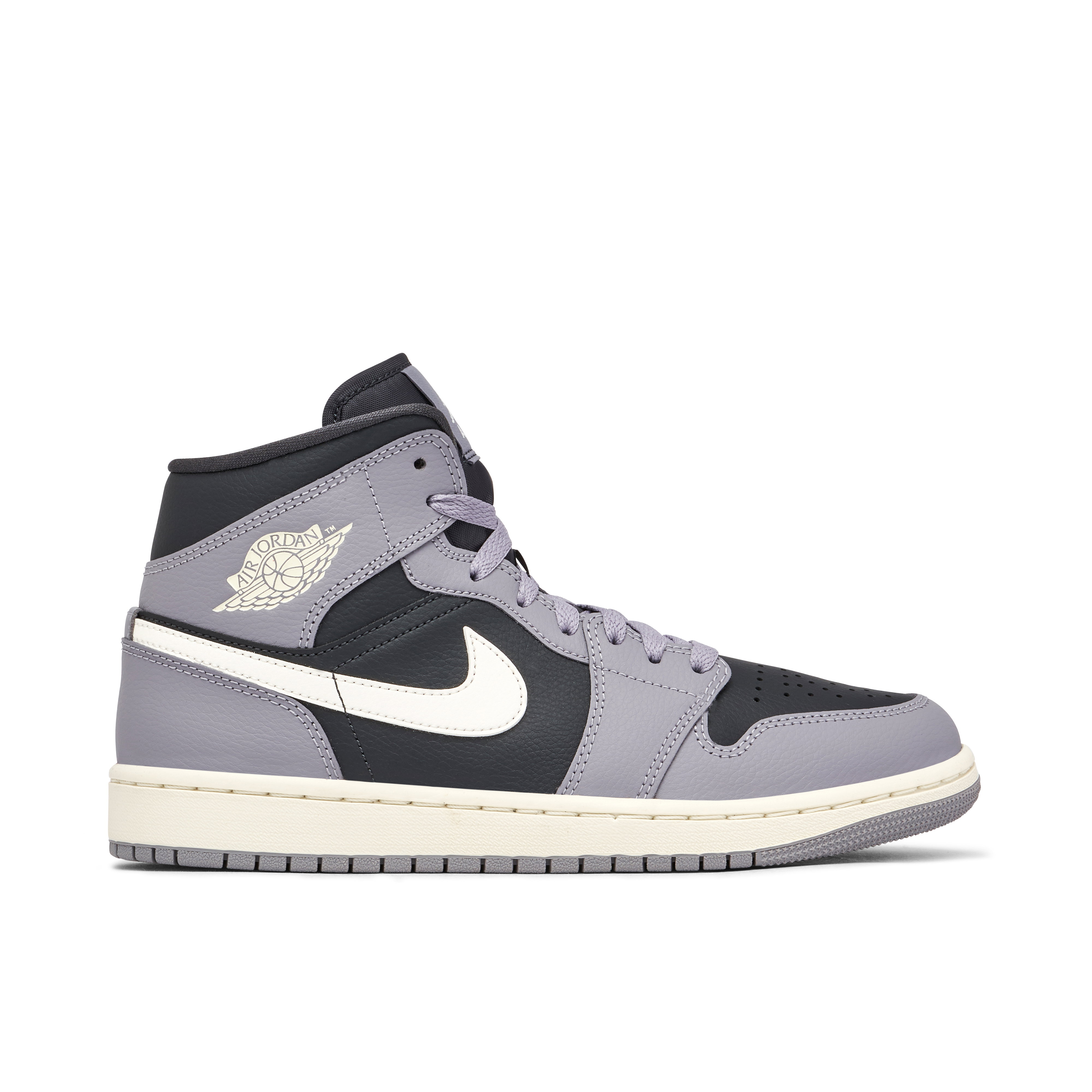 Air Jordan 1 Mid Cement Grey Womens | BQ6472-022 | Laced