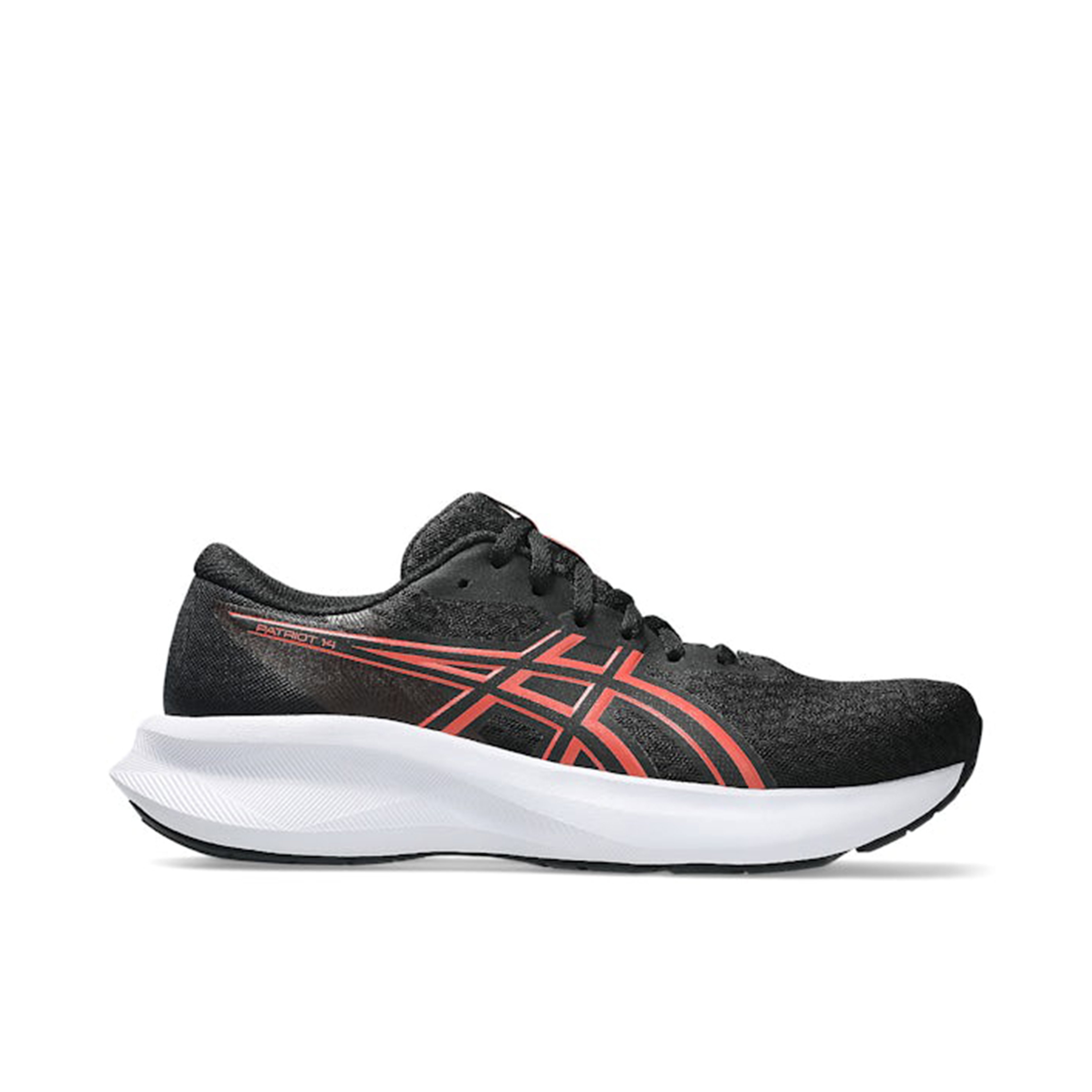ASICS Patriot 14 Black Dark Pink Clay Womens