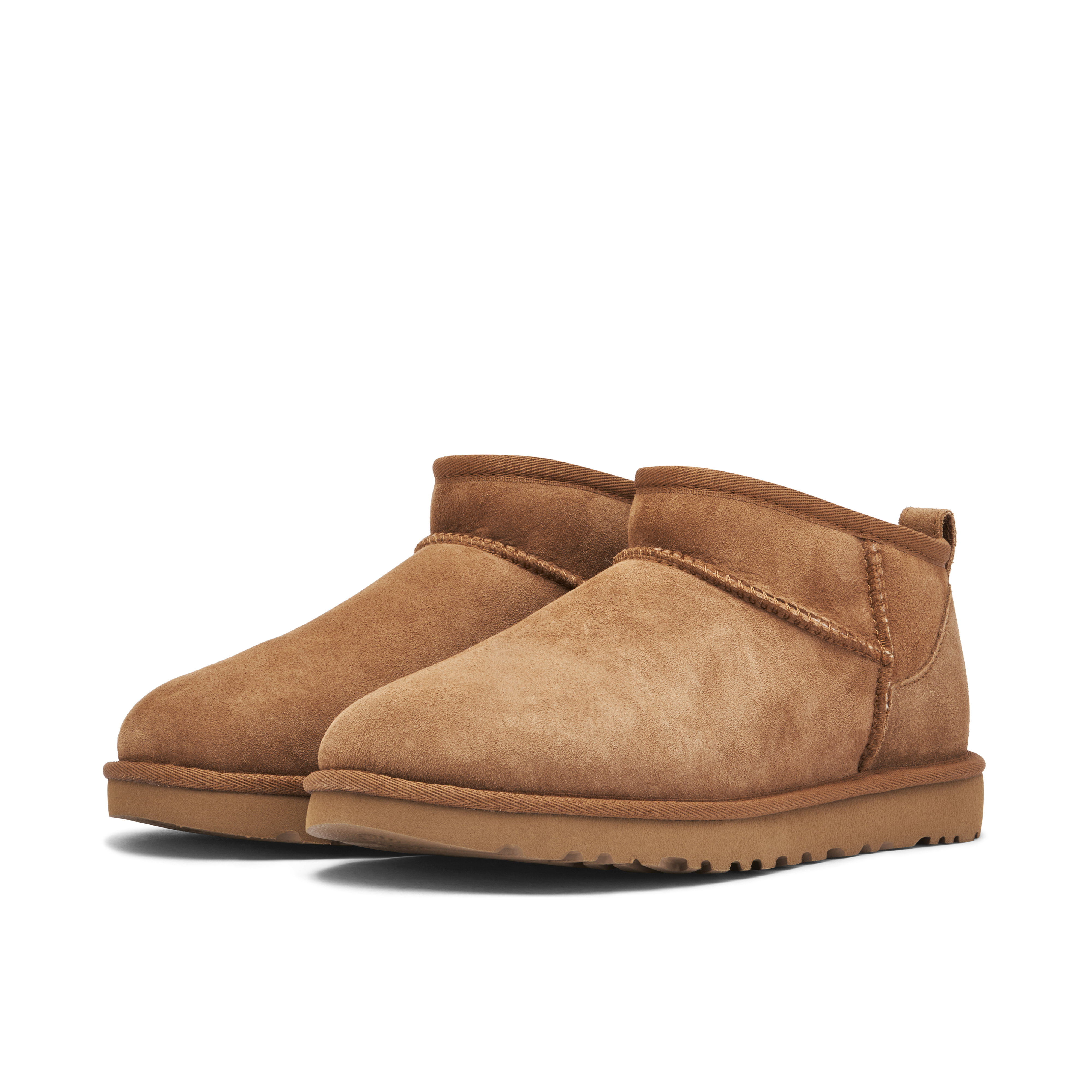 UGG Classic Ultra Mini Boot Chestnut Womens | 1116109-CHE | Laced