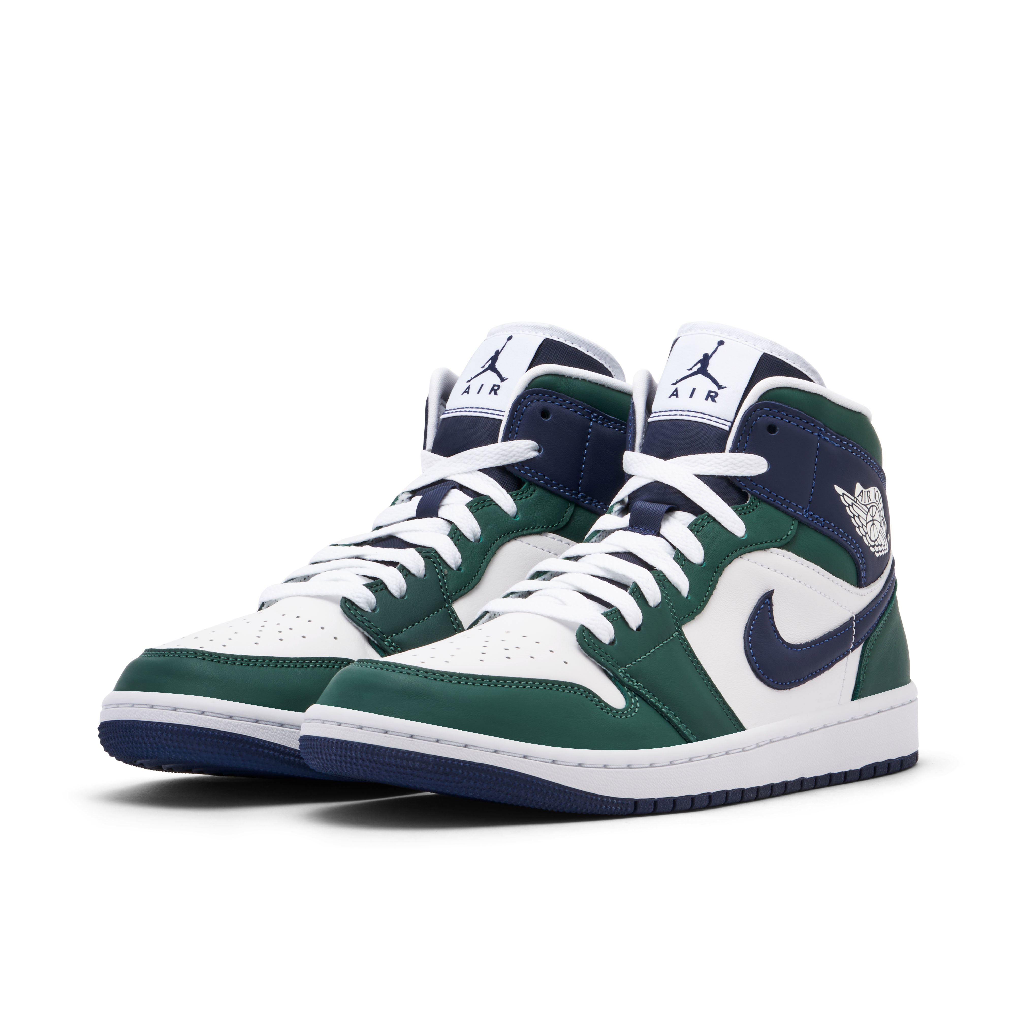 Air Jordan 1 Mid SE White Navy Green Womens | DZ5326-300 | Laced Air Jordan 1 Mid SE White Navy Green Womens | DZ5326-300 | Laced