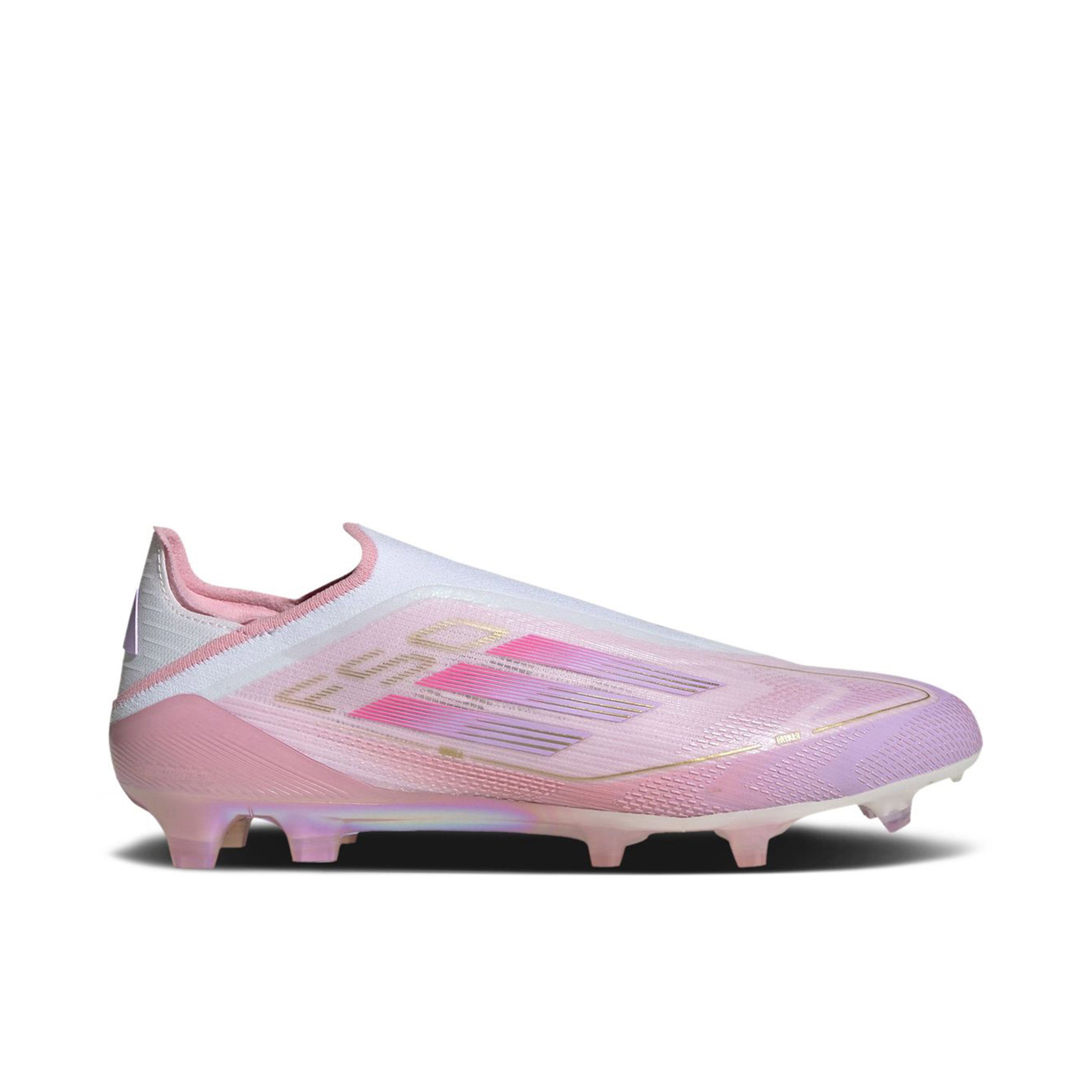 Adidas F50 Elite Laceless FG Lamine Yamal Clear Pink | JQ0339 | Laced