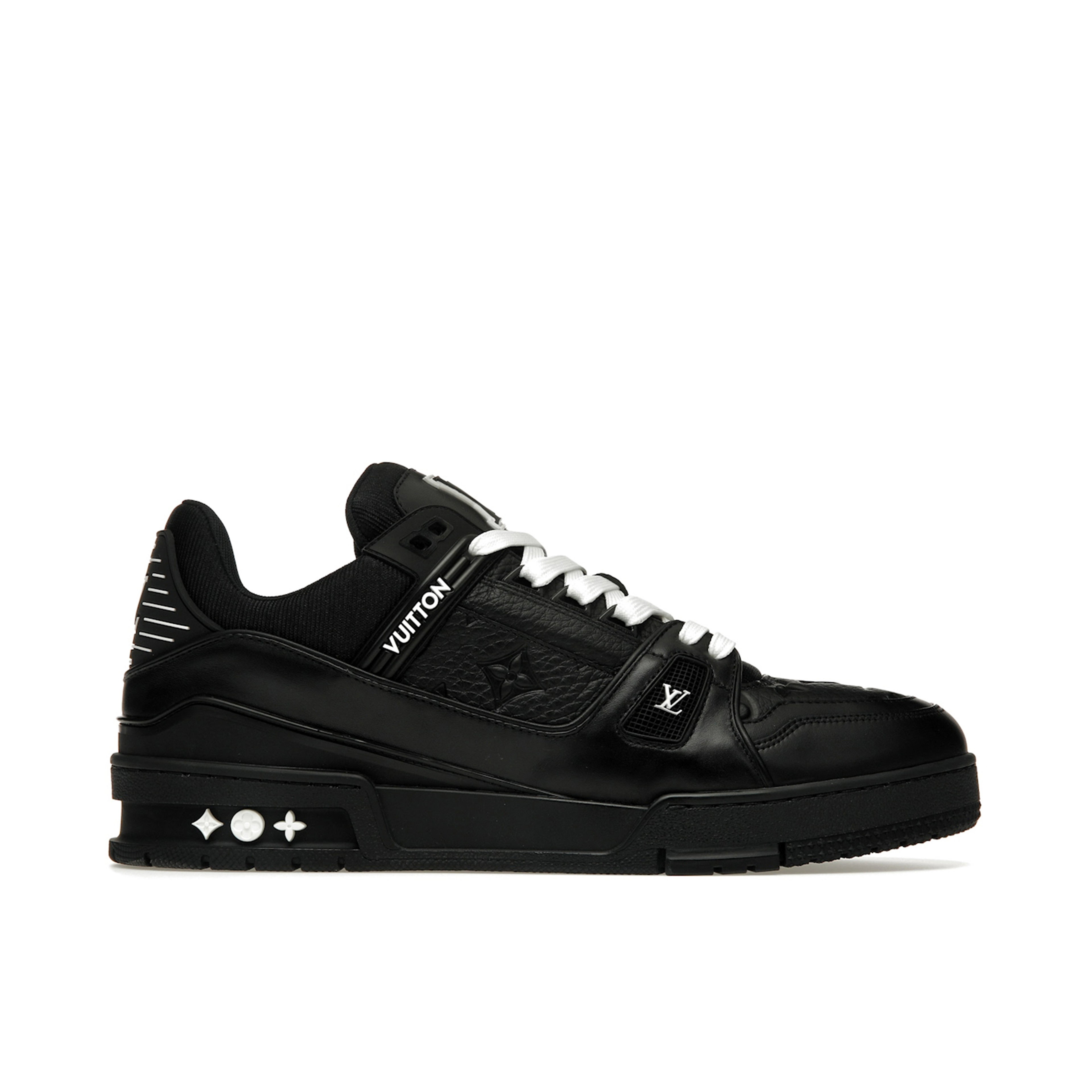 Louis Vuitton Trainer Embossed Monogram Black