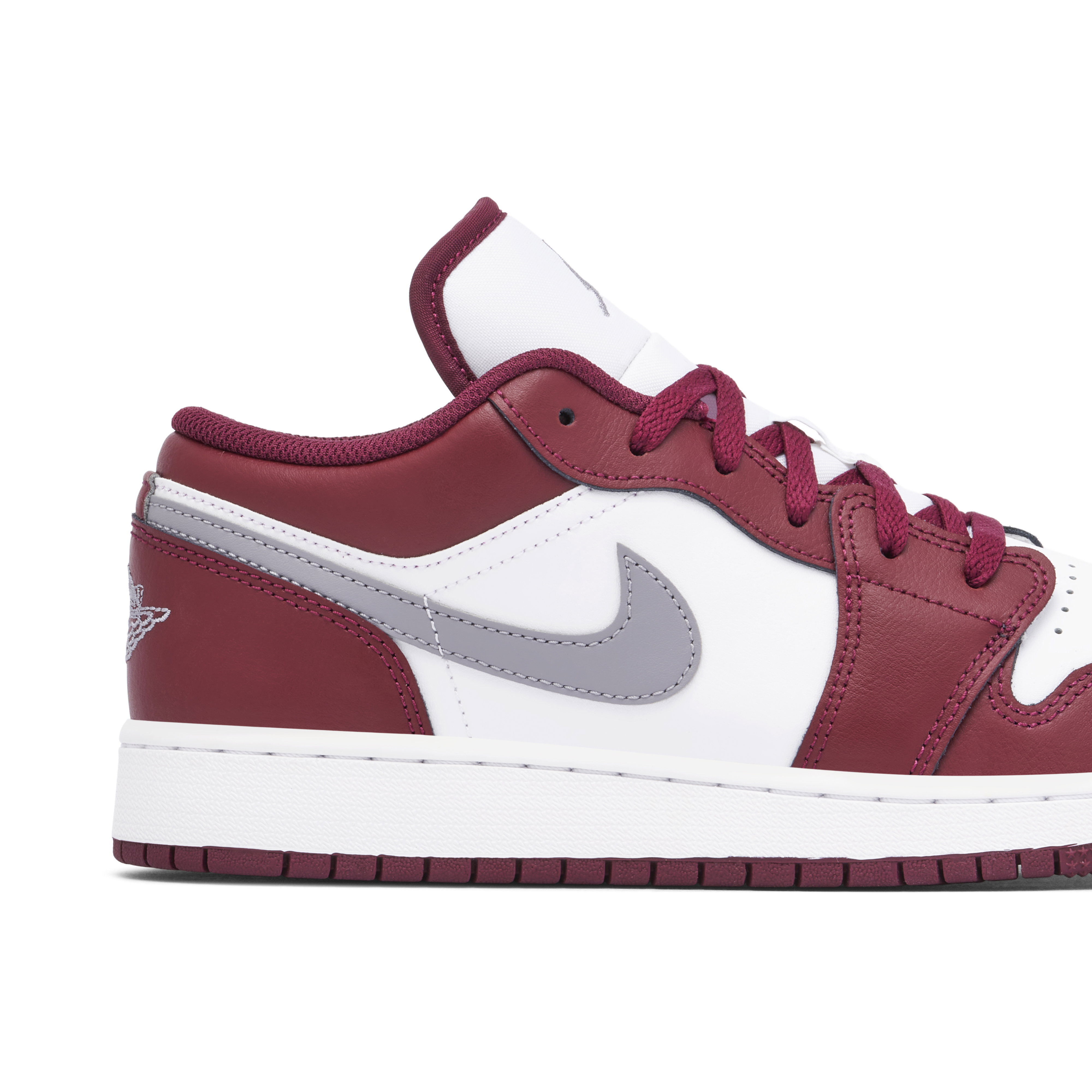Air Jordan 1 Low Bordeaux GS | 553560-615 | Laced